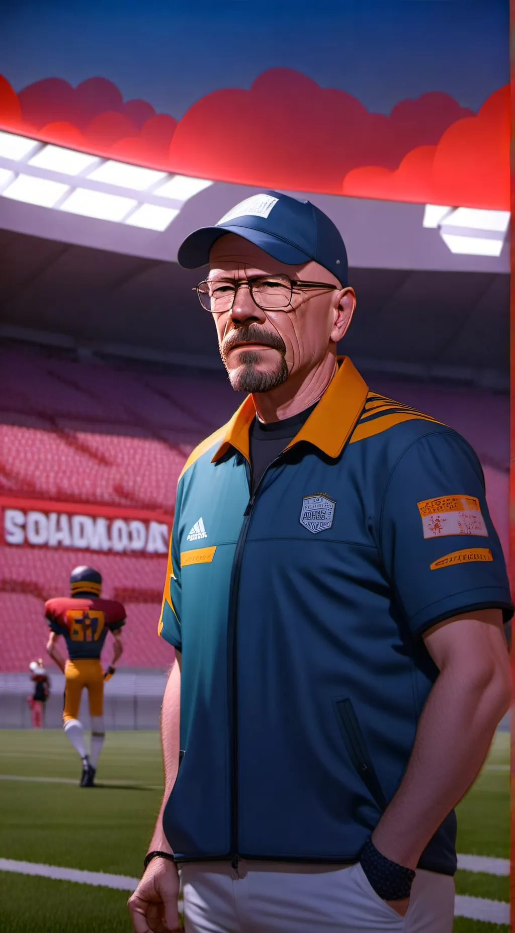 ai character: Mr. Heisenberg background