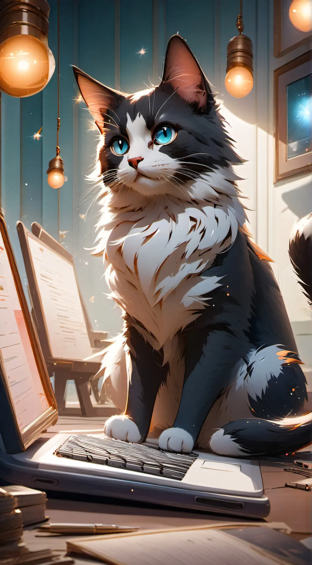 ai character: ShadowKit background