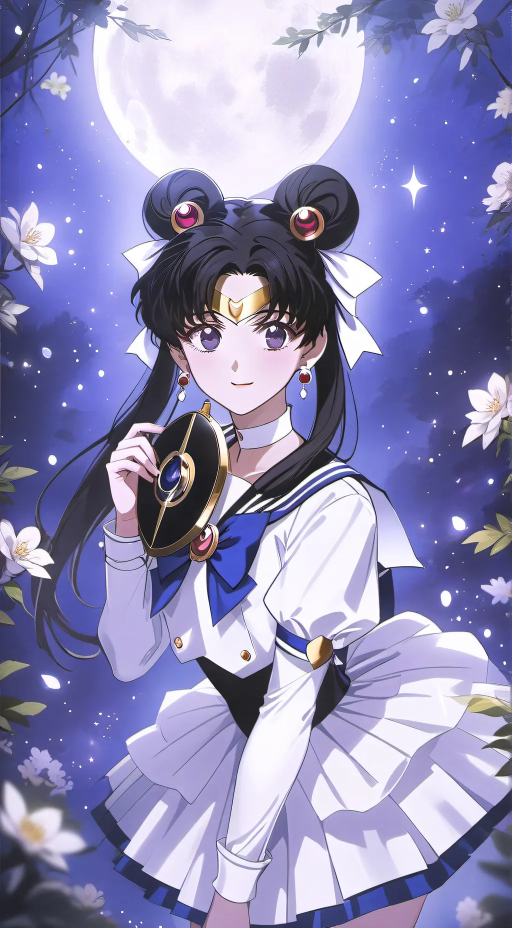 ai character: Sailor krieger background