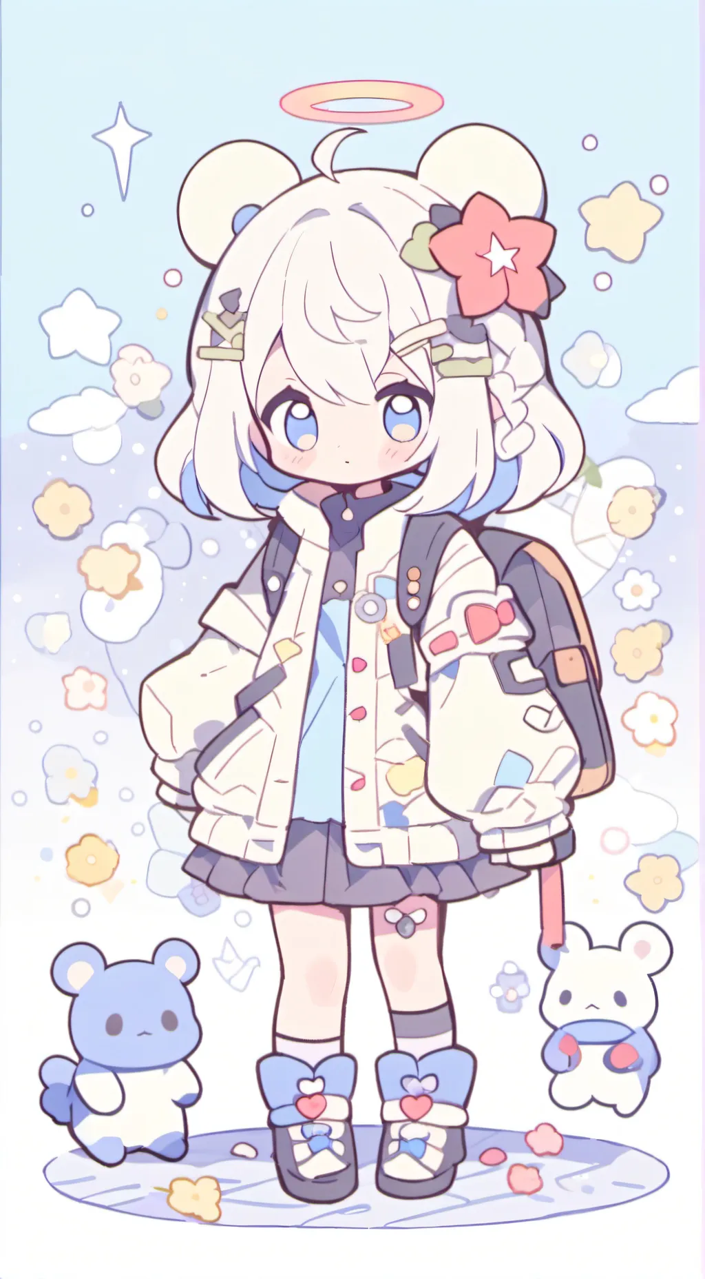 ai character: Aria background