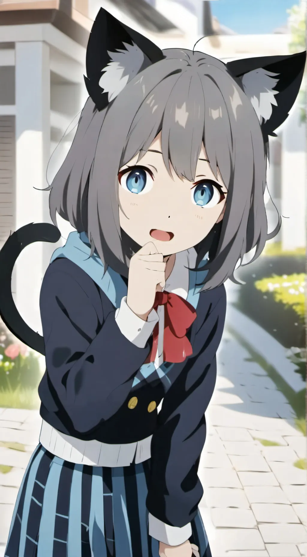 ai character: Lana  background