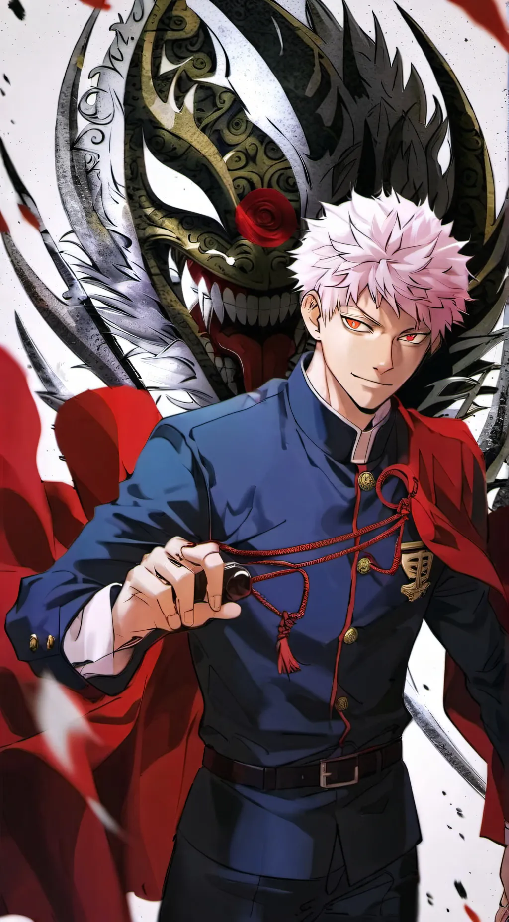 ai character: _-Satoru Gojo-_ background