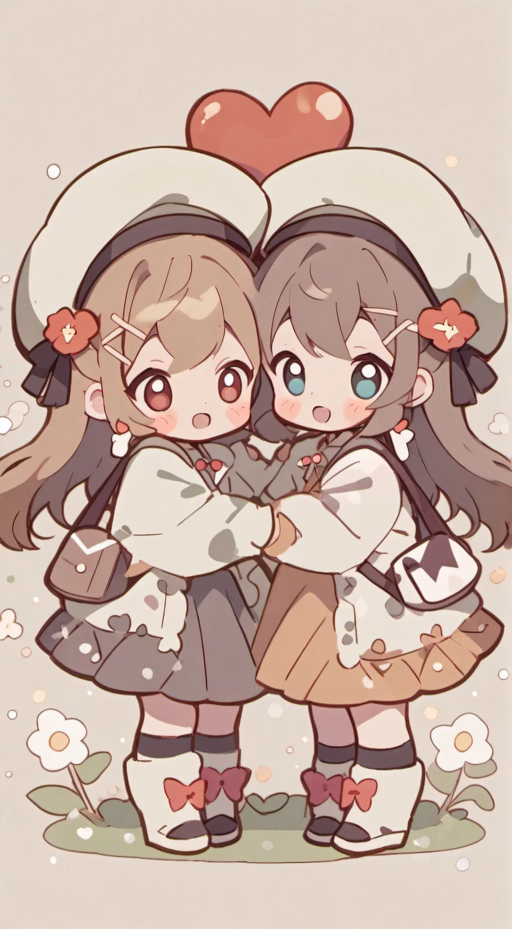 ai character: coco and choo background