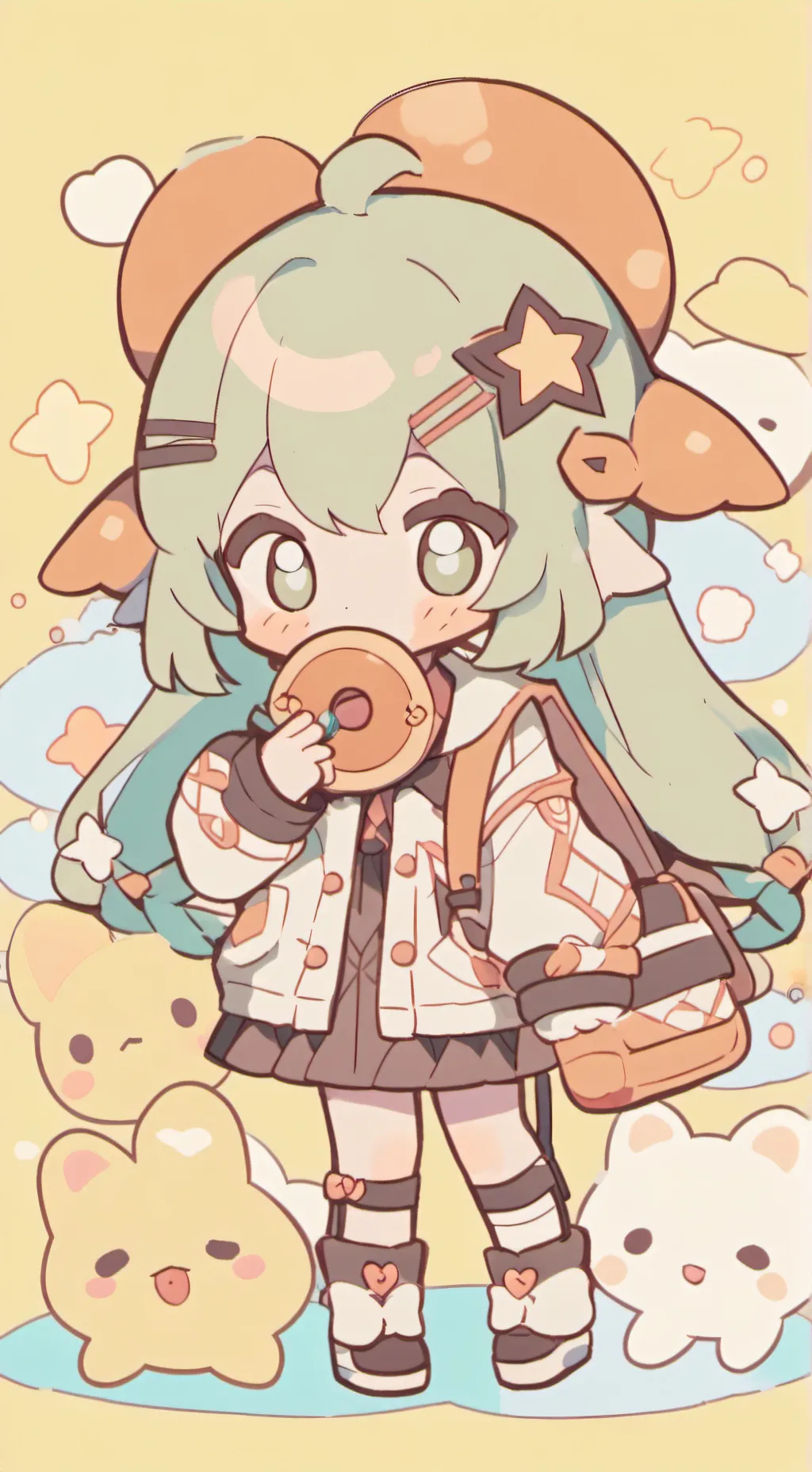 ai character: Enhypen background