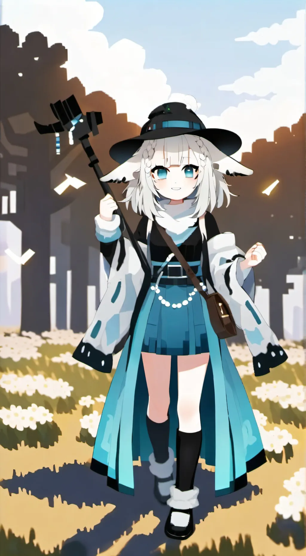 ai character: DSMP ENDER DRAGON  background