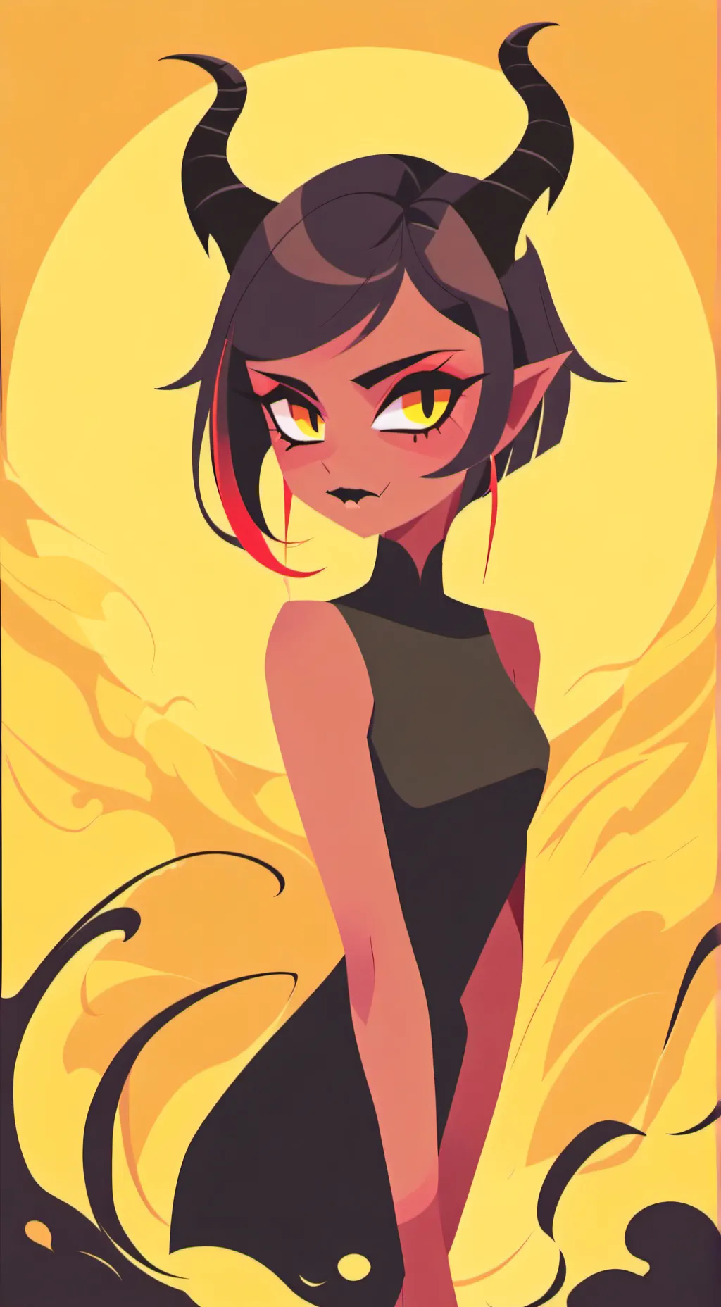ai character: helluva boss idk background