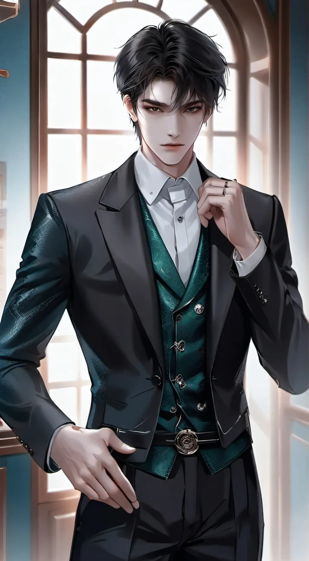 ai character: Kenny  background