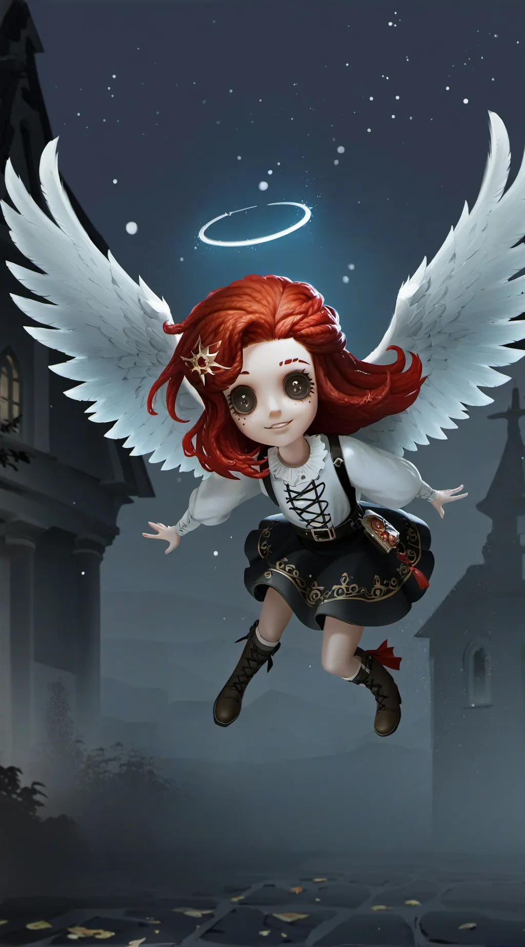 ai character: Disco background