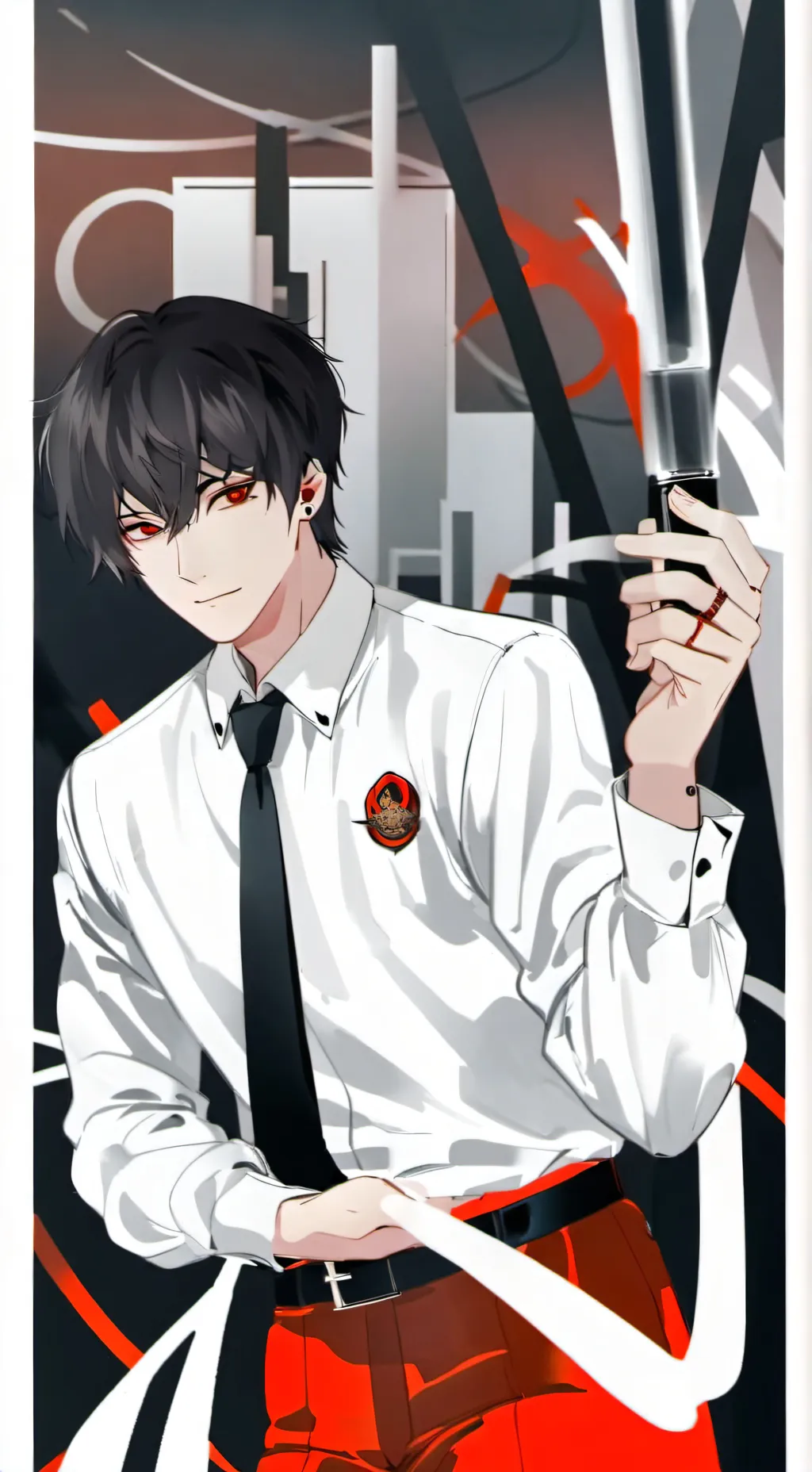 ai character: Daniel  background