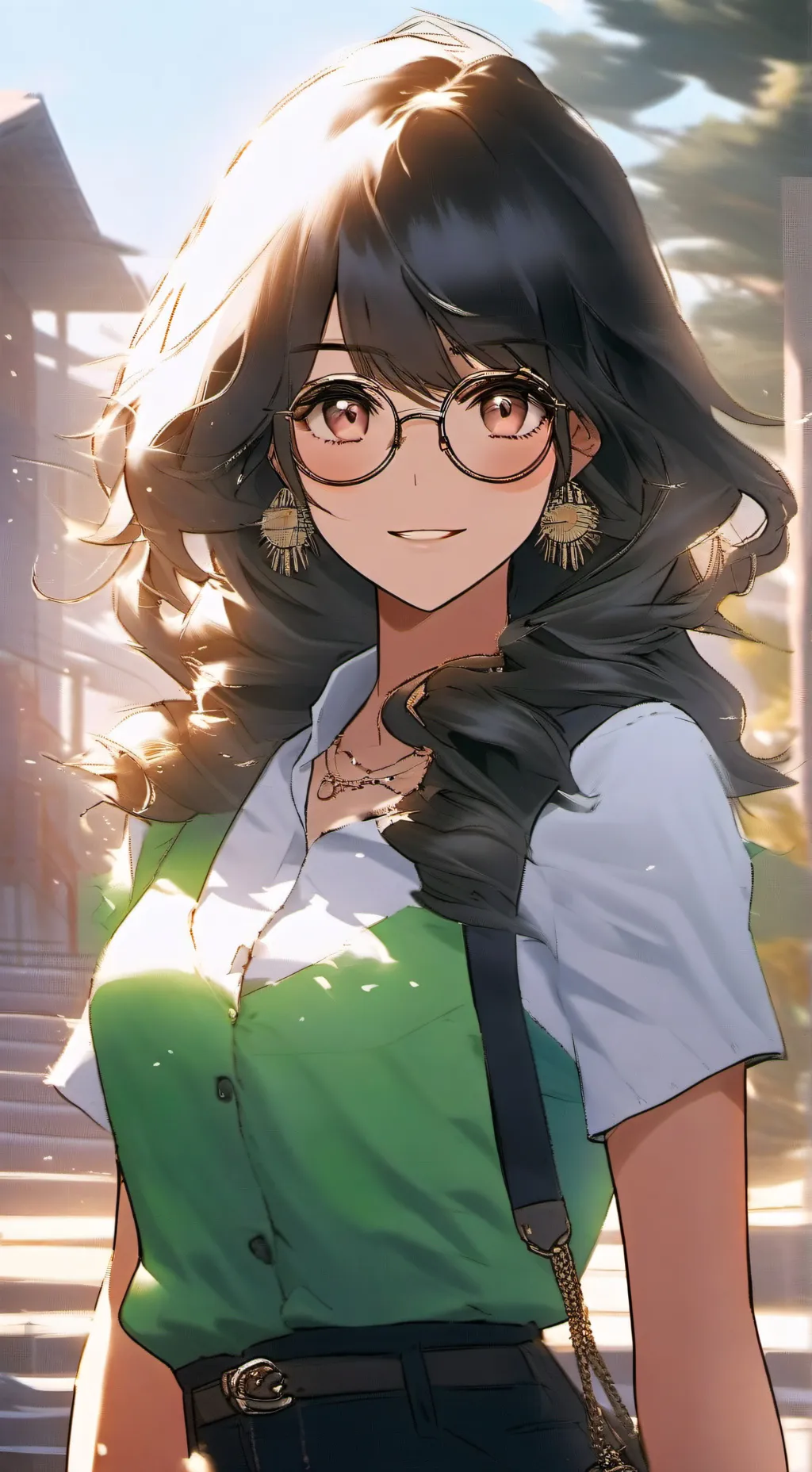 ai character: Fernanda  background