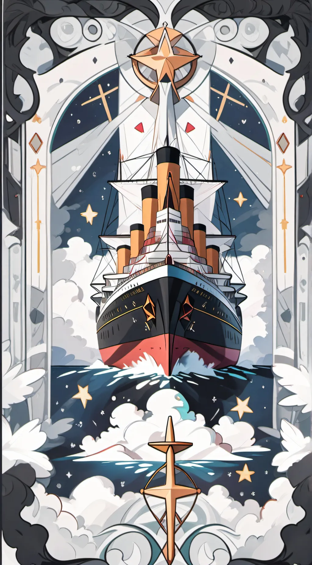 ai character: Fpe: The Titanic background