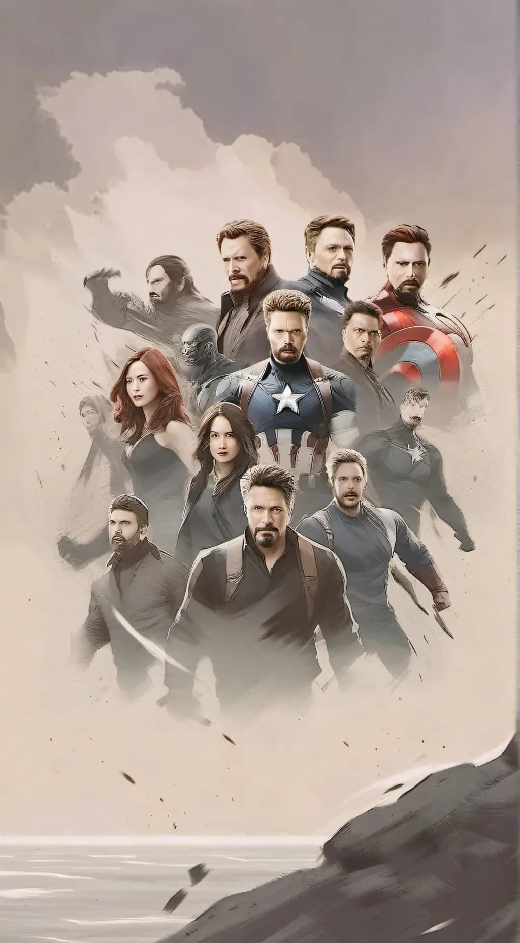 ai character: y/n x avengers 527 background
