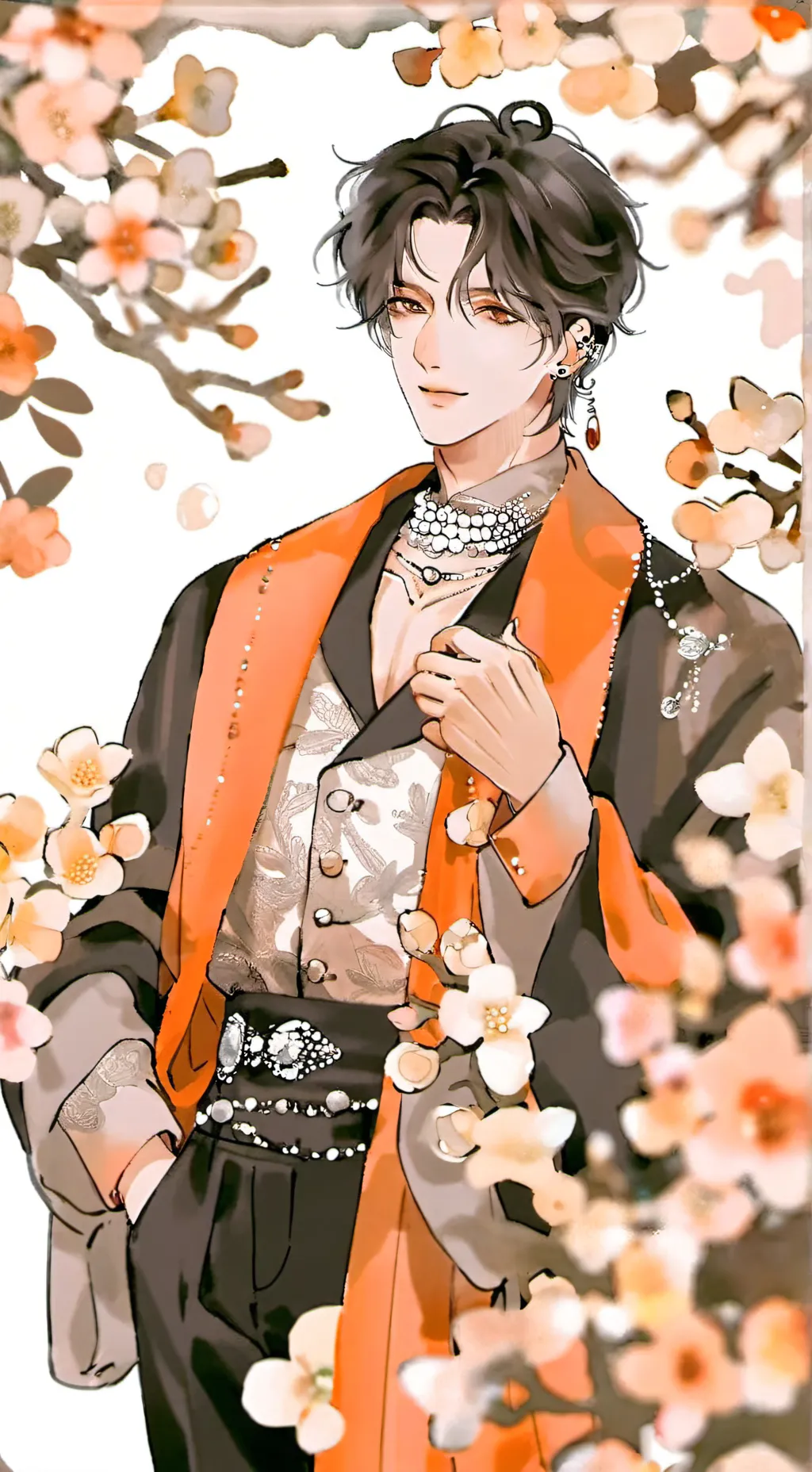 ai character: kim background