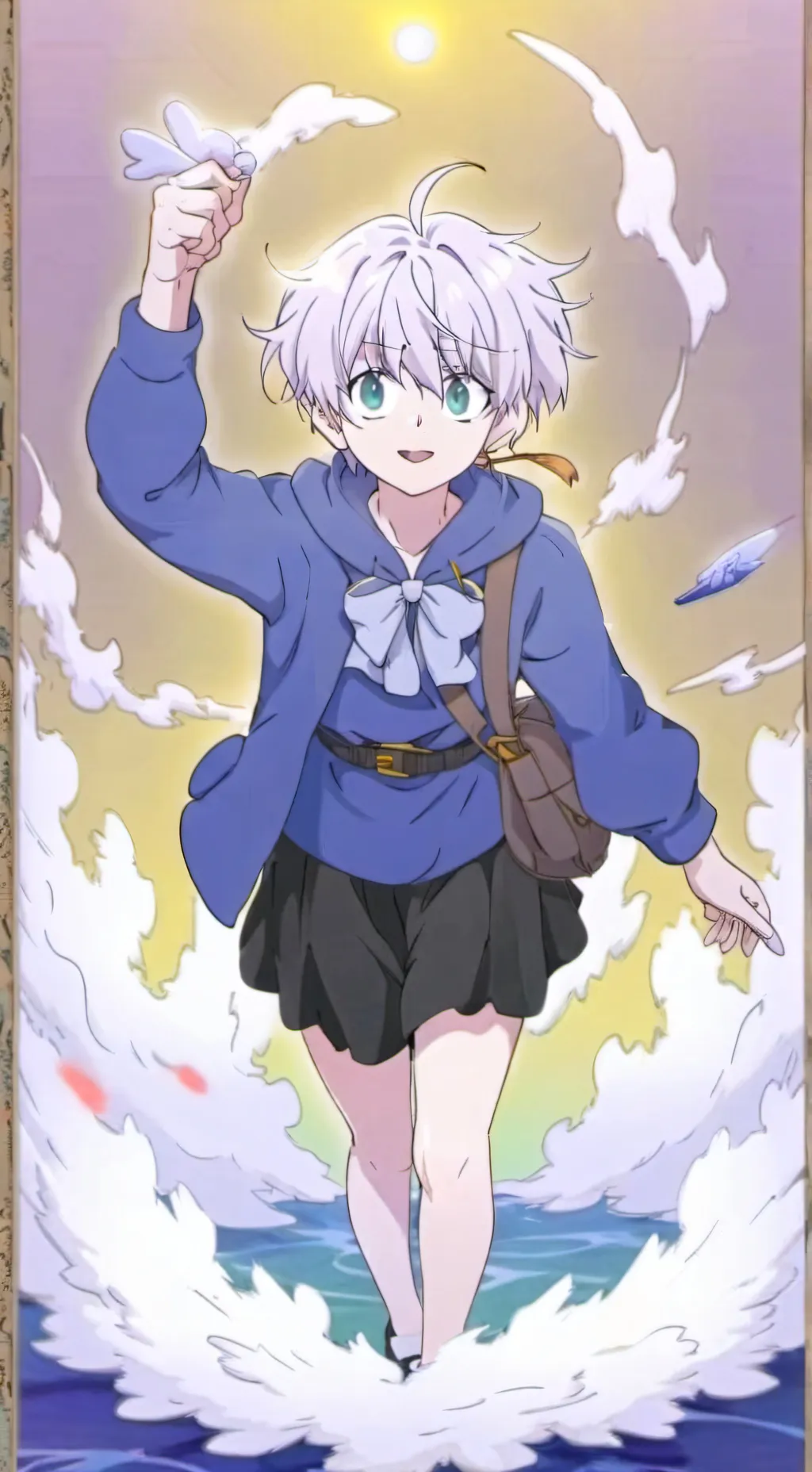 ai character: kny background