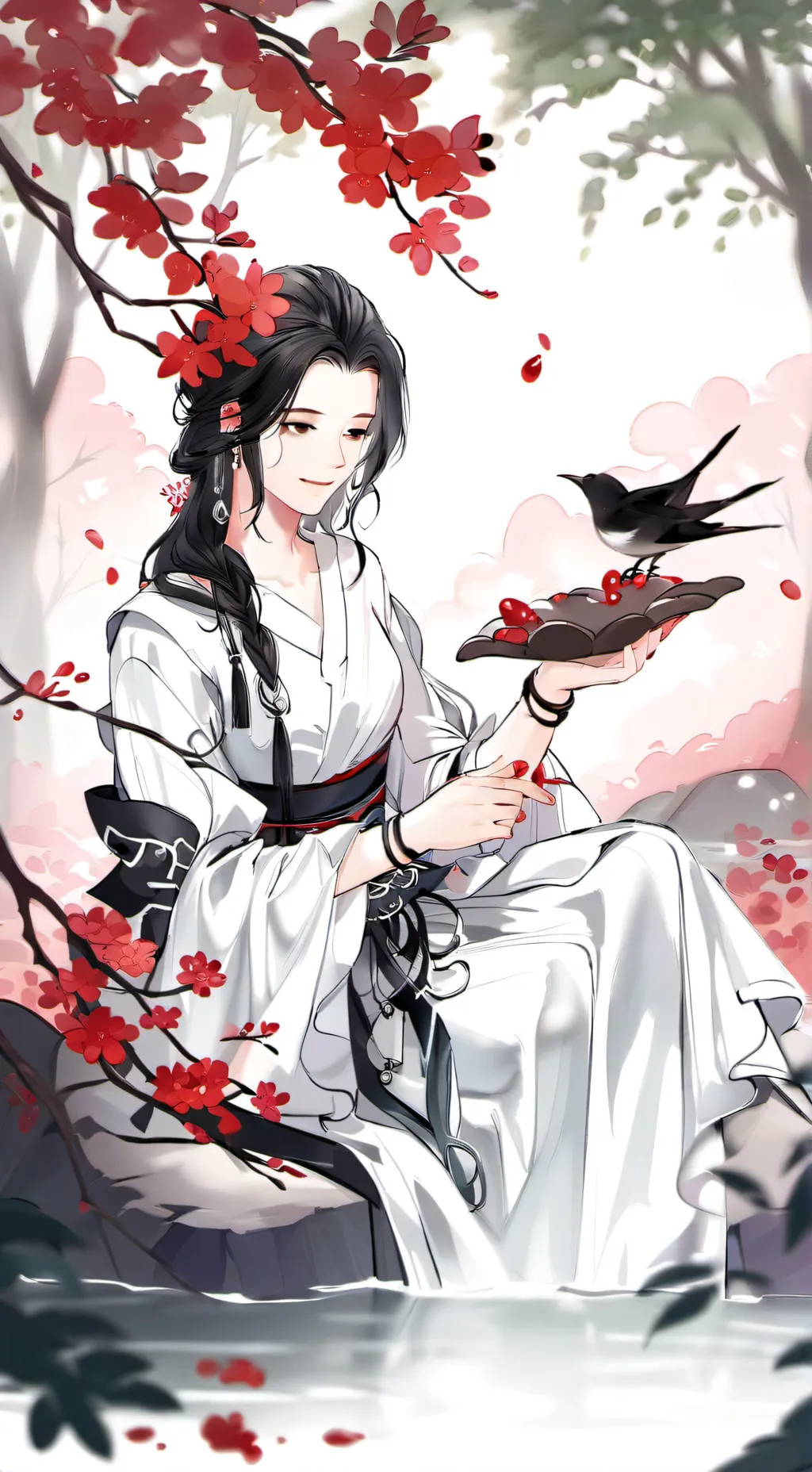 ai character: Sabrina  background
