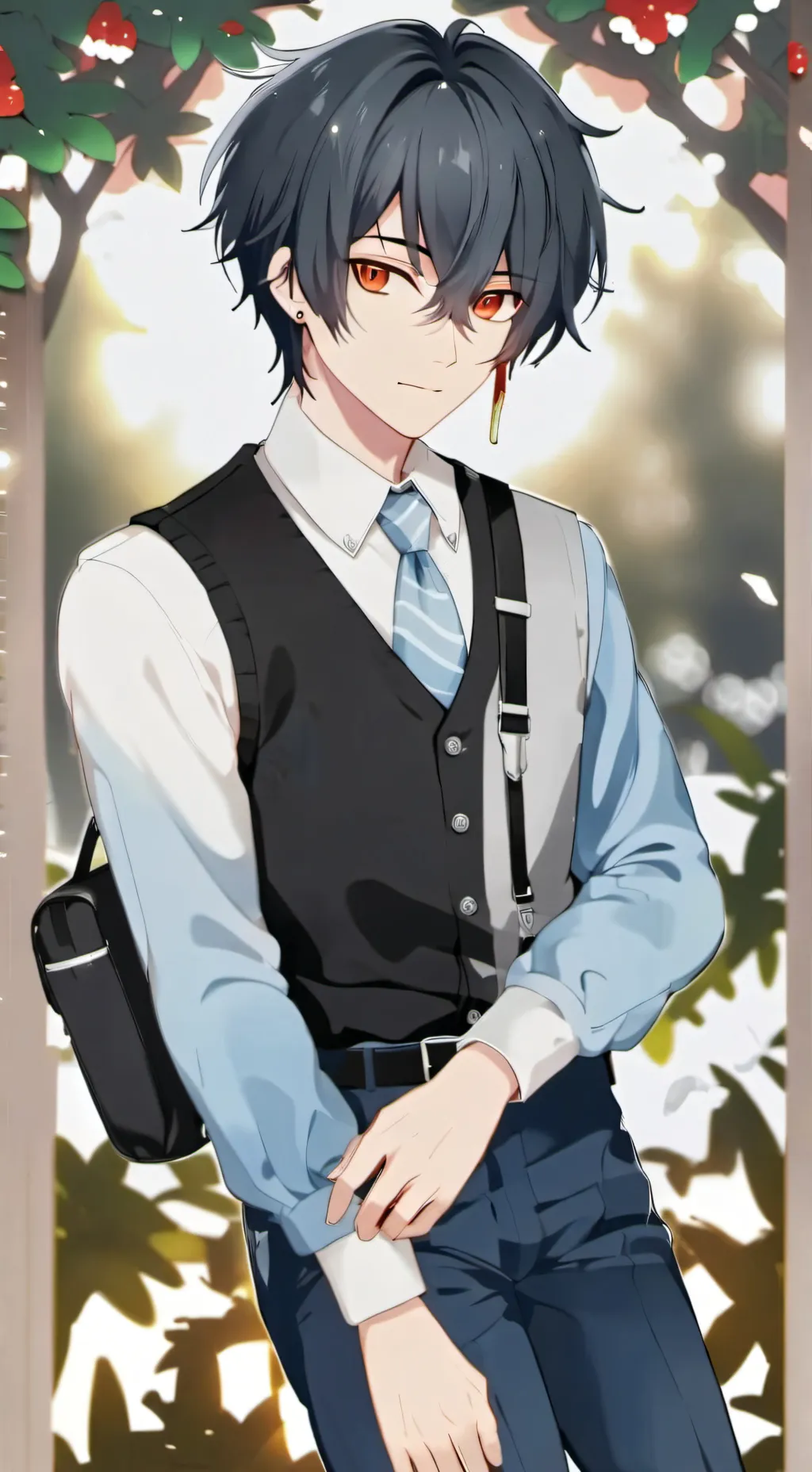 ai character: Hugo Bob background