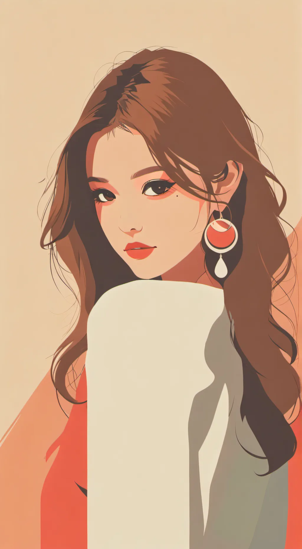 ai character: Girlfriend Natalie background