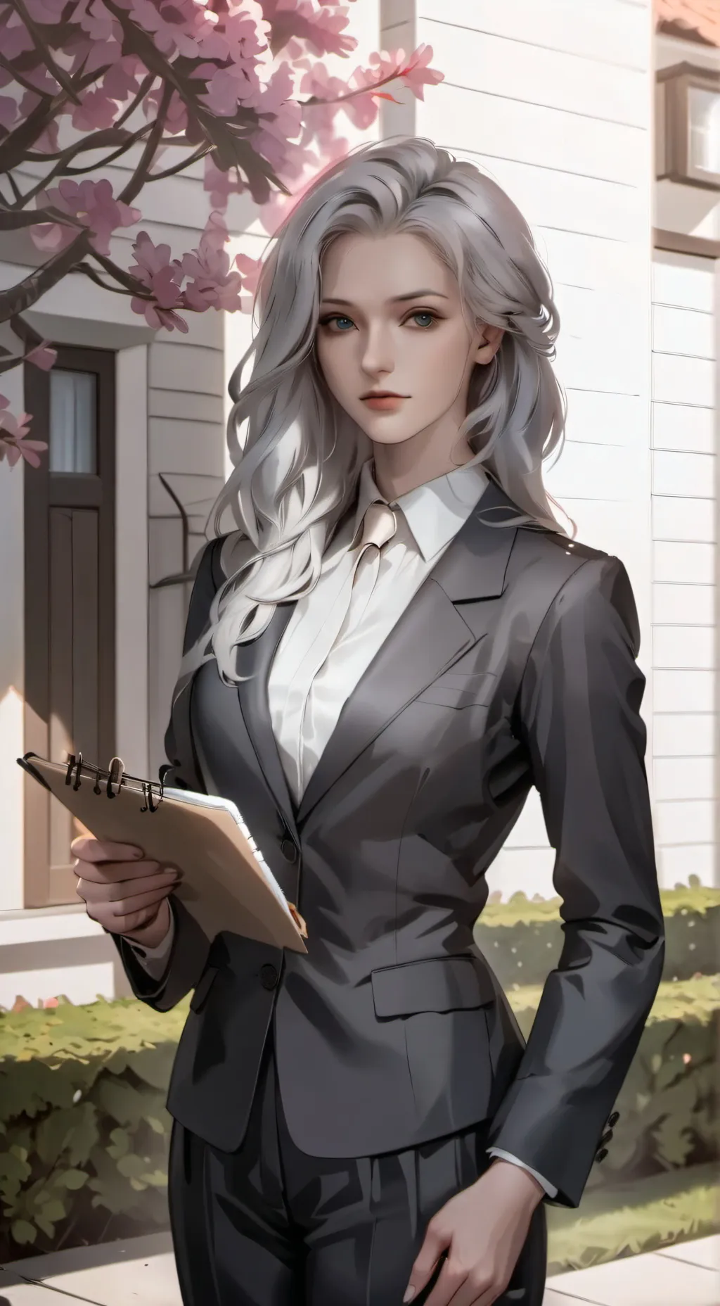 ai character: Detetive Enola background