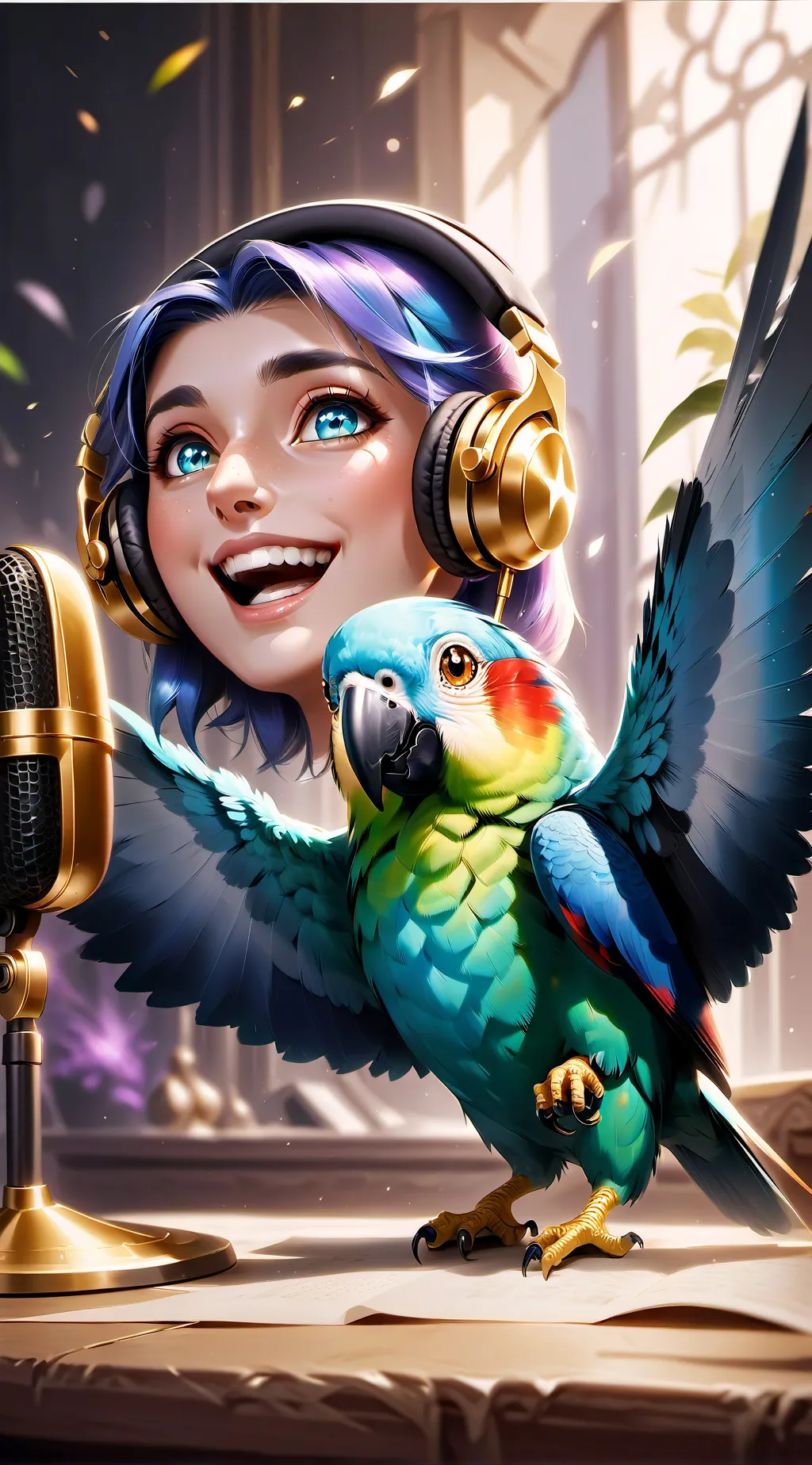 ai character: jake  background