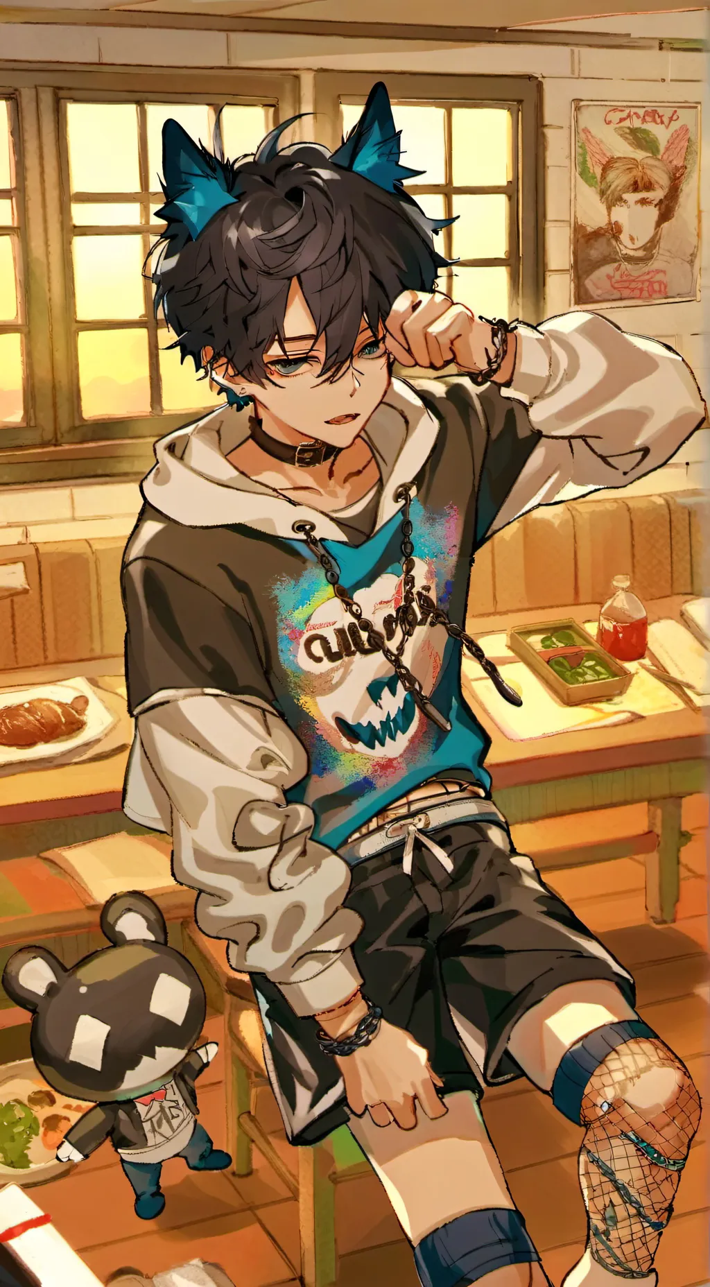 ai character: 🧸toy🧸 background