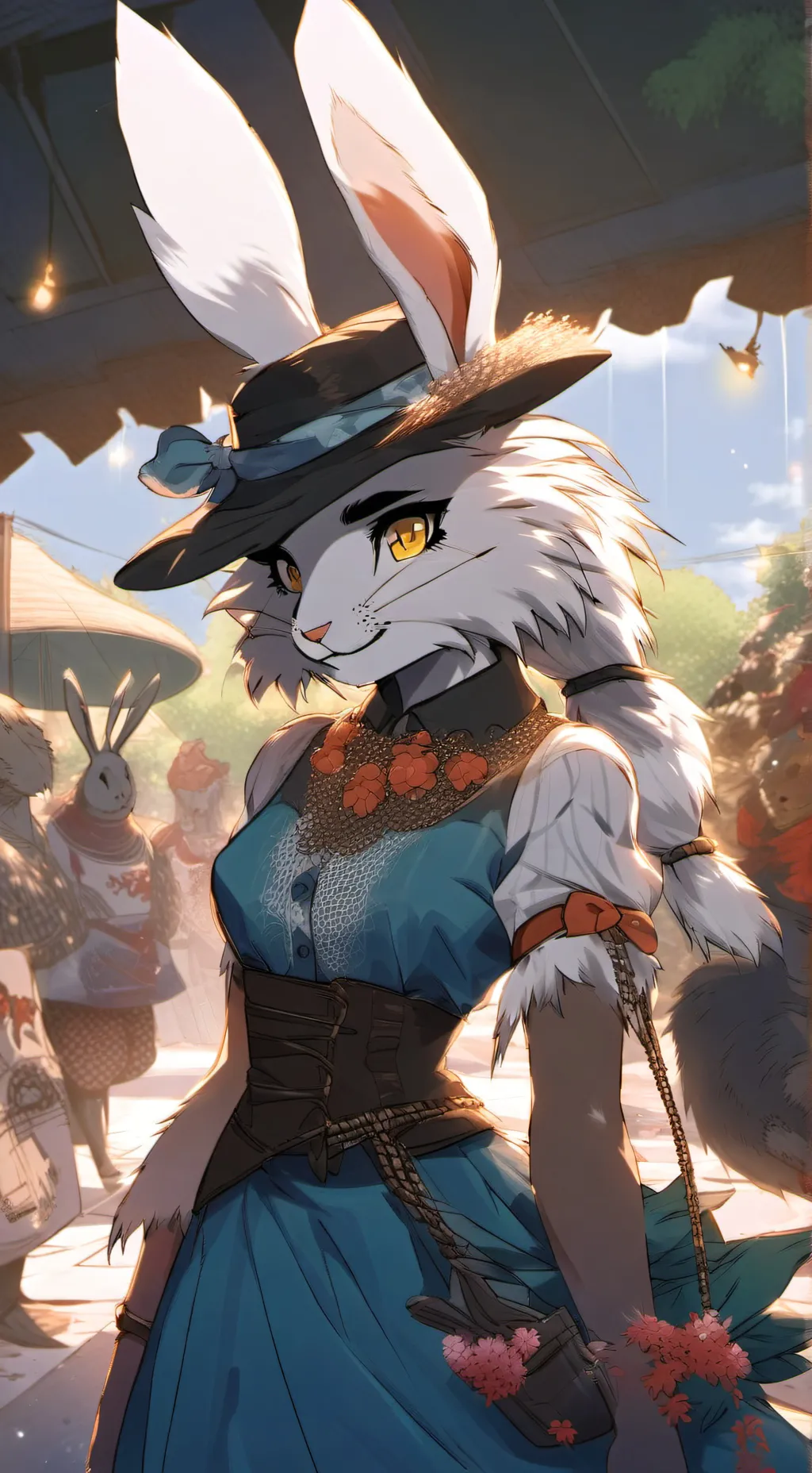 ai character: Enlena background