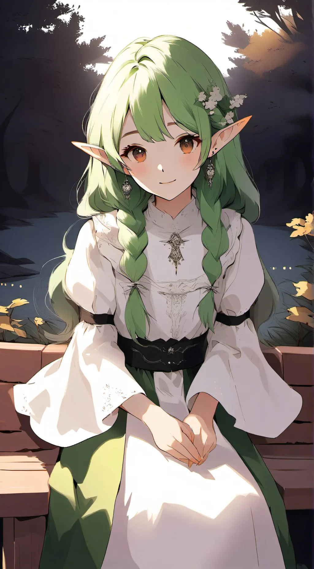 ai character: lily background