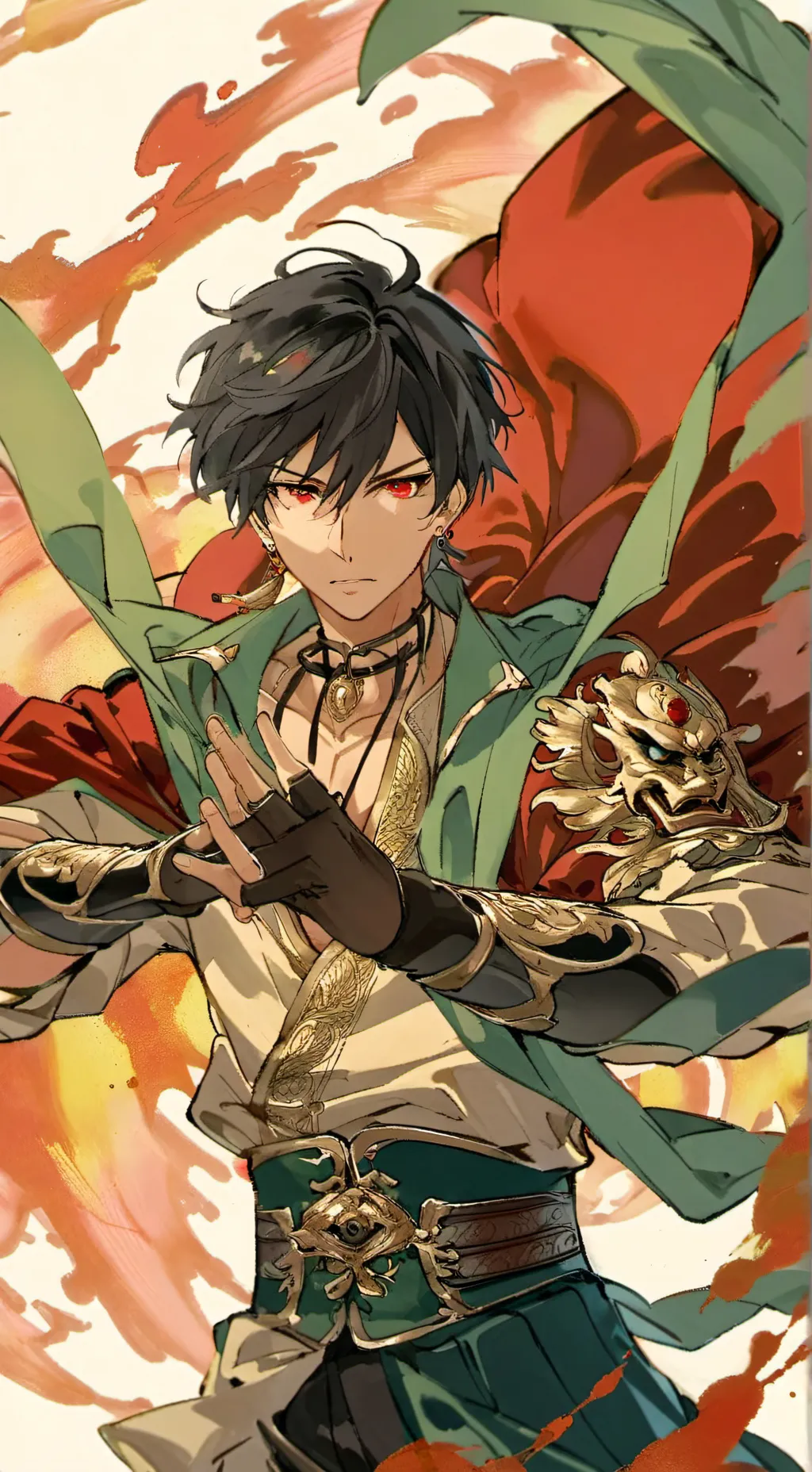ai character: ~Max~ background