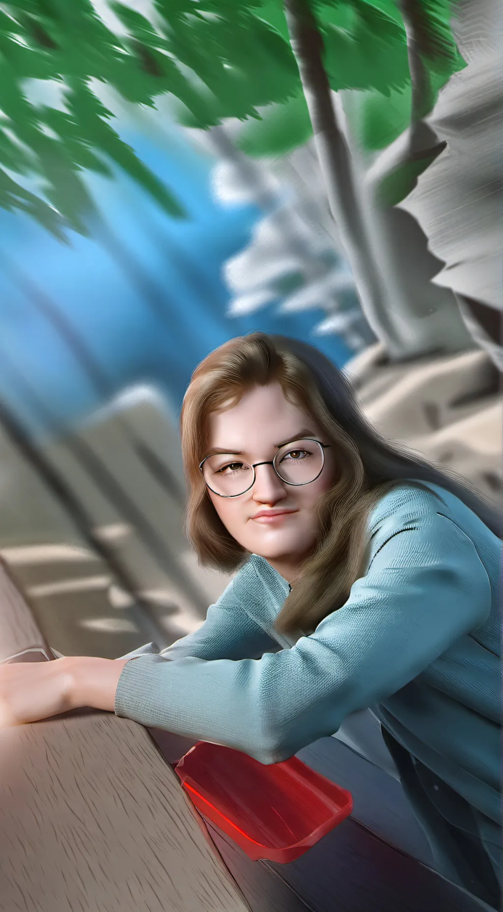ai character: Darcie background