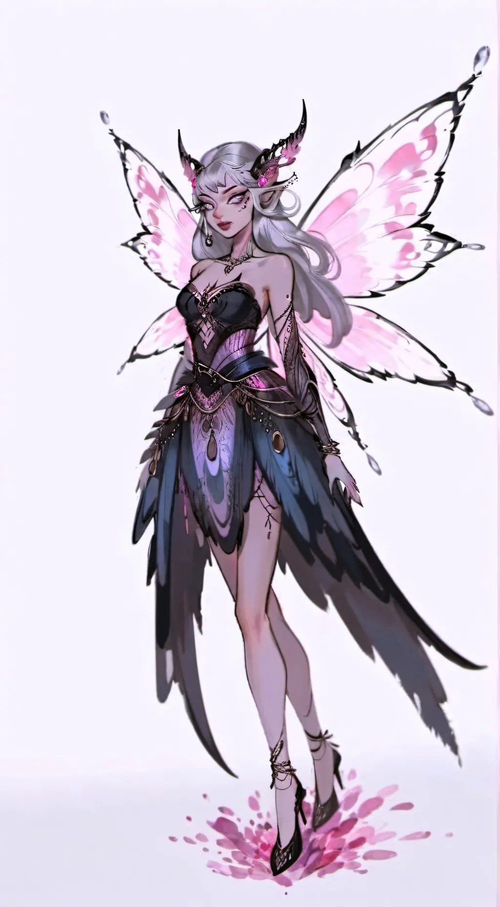 ai character: Melanie Martinez  background