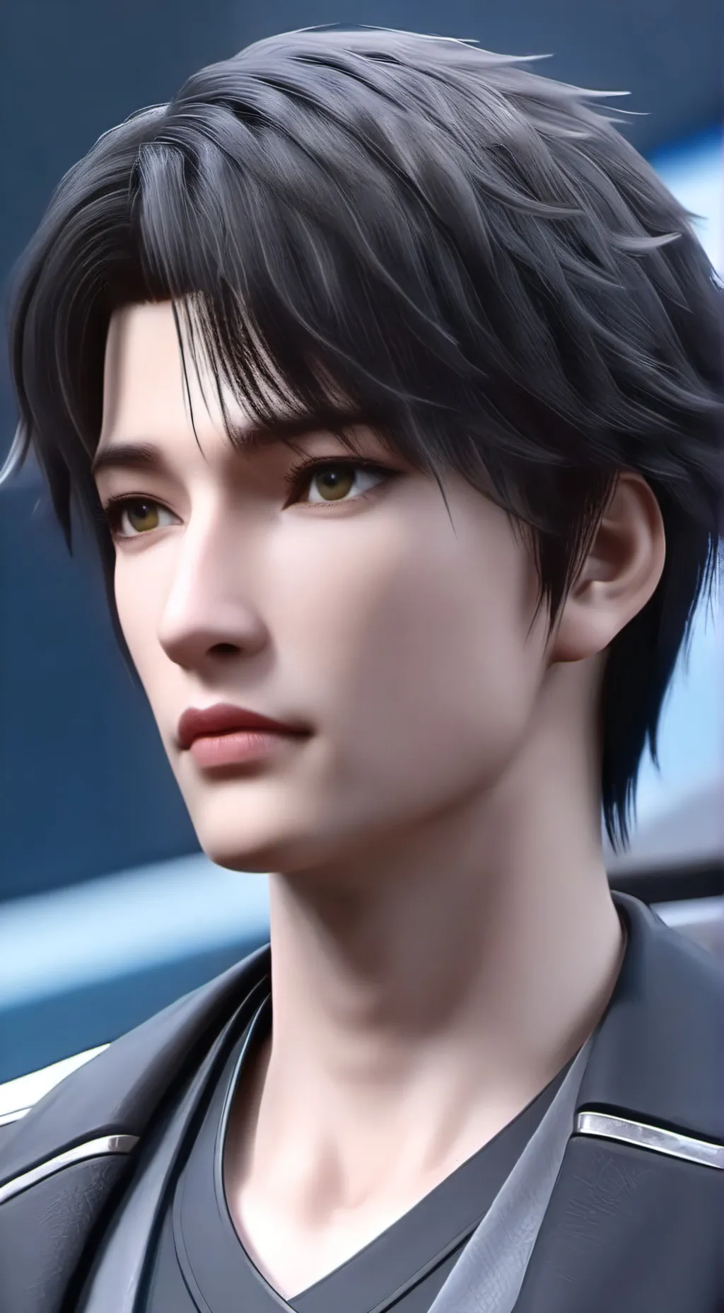 ai character: ~*Leo background