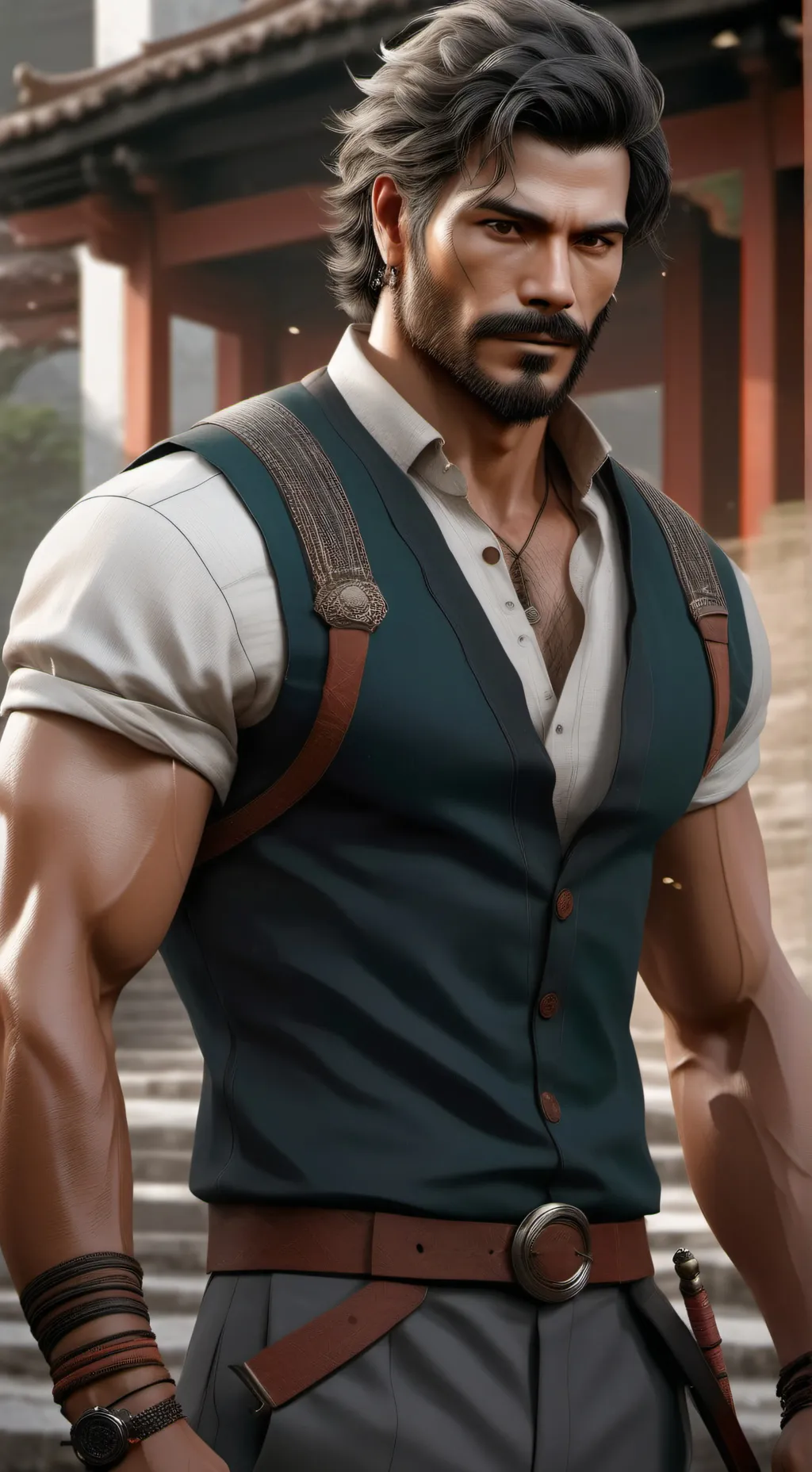 ai character: Alex Tottenham  background