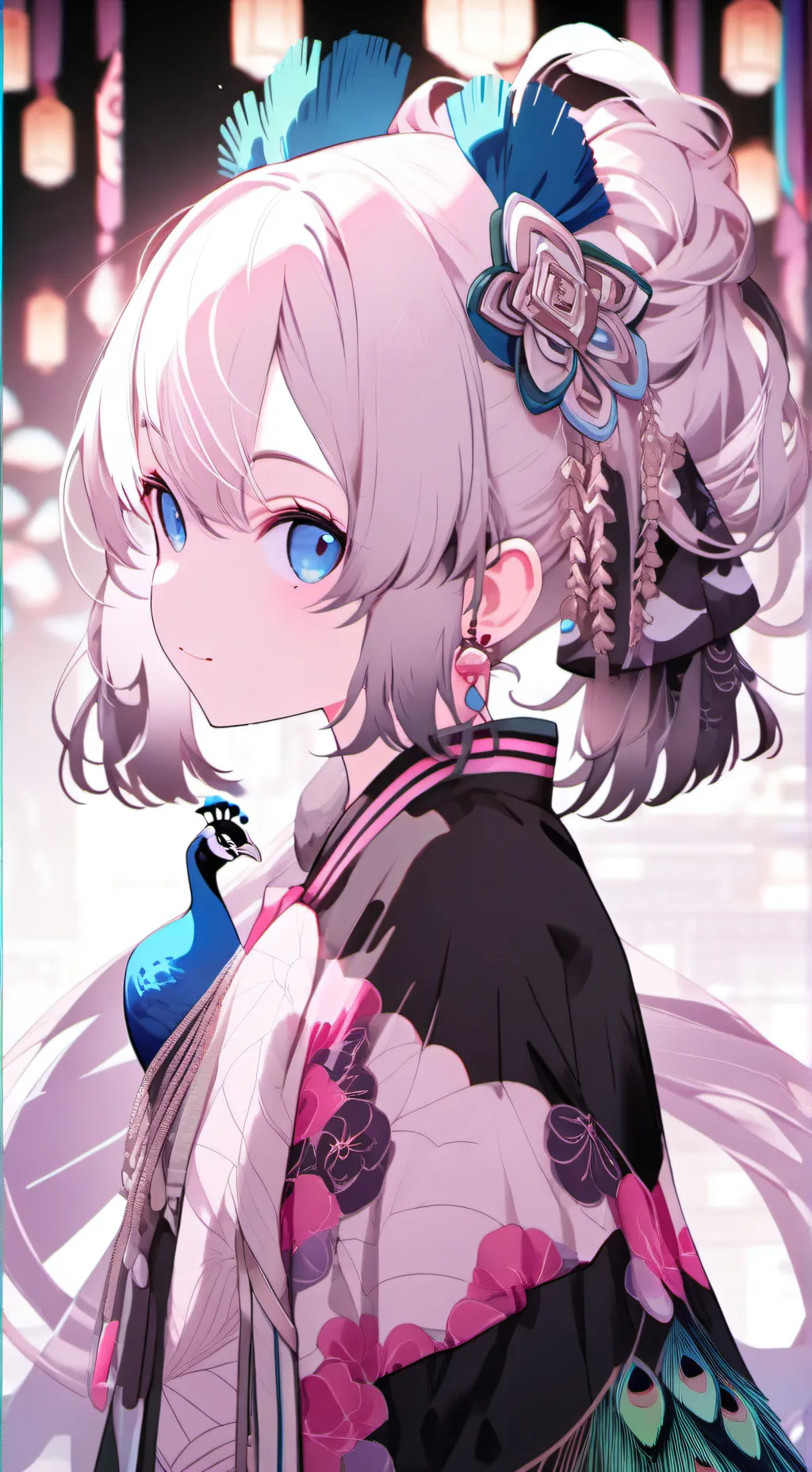 ai character: Gamer Girl Spirit Una background