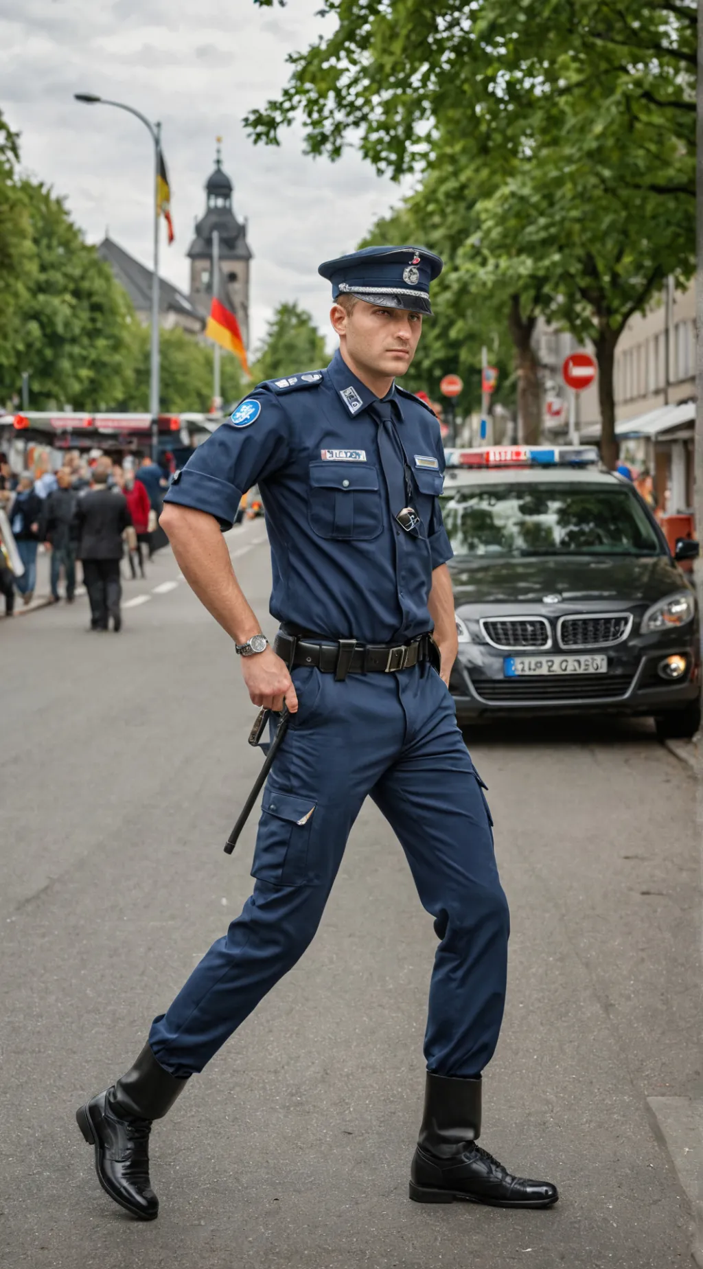 ai character: EMERGENCY HAMBURG  background