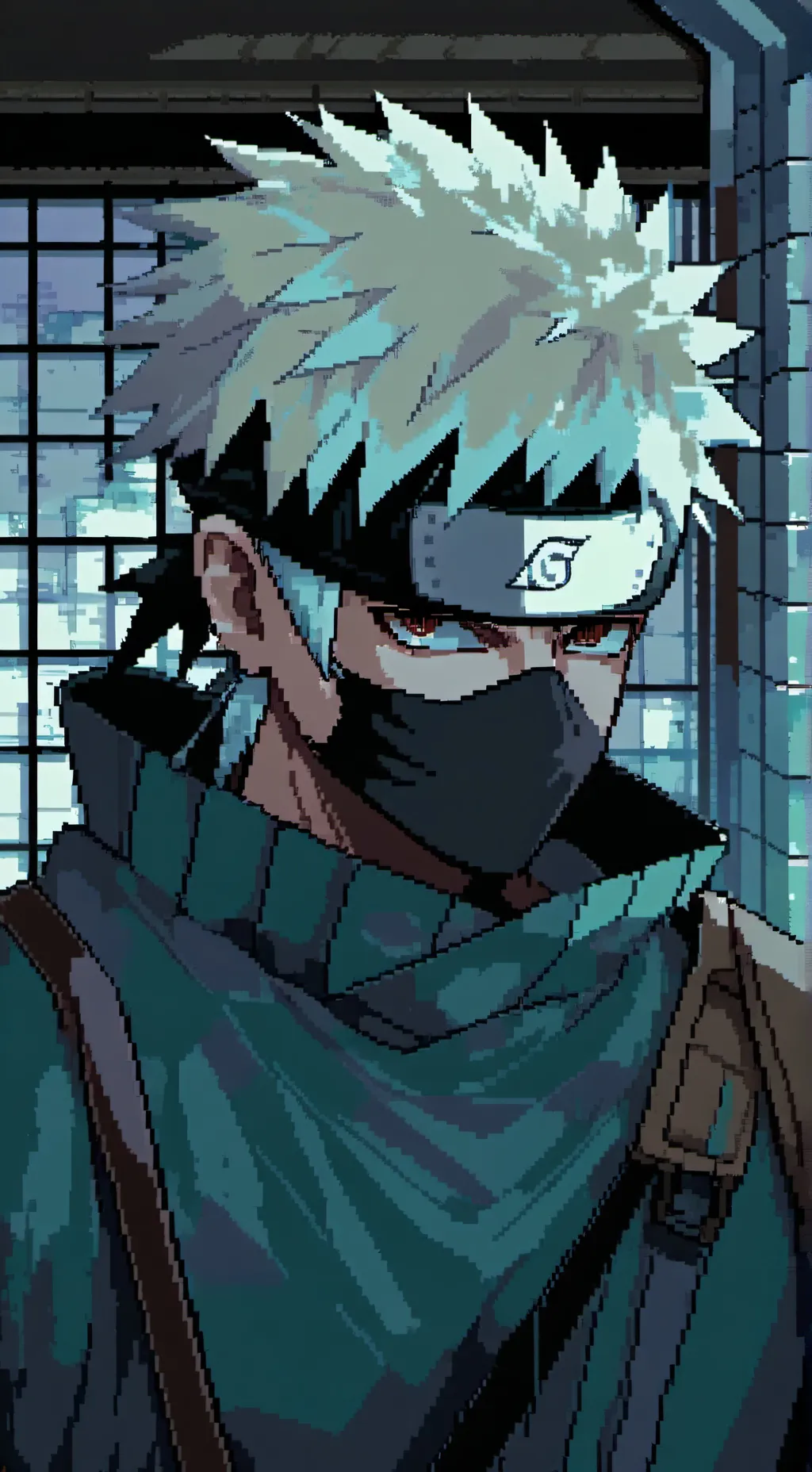ai character: Kakashi husband  background