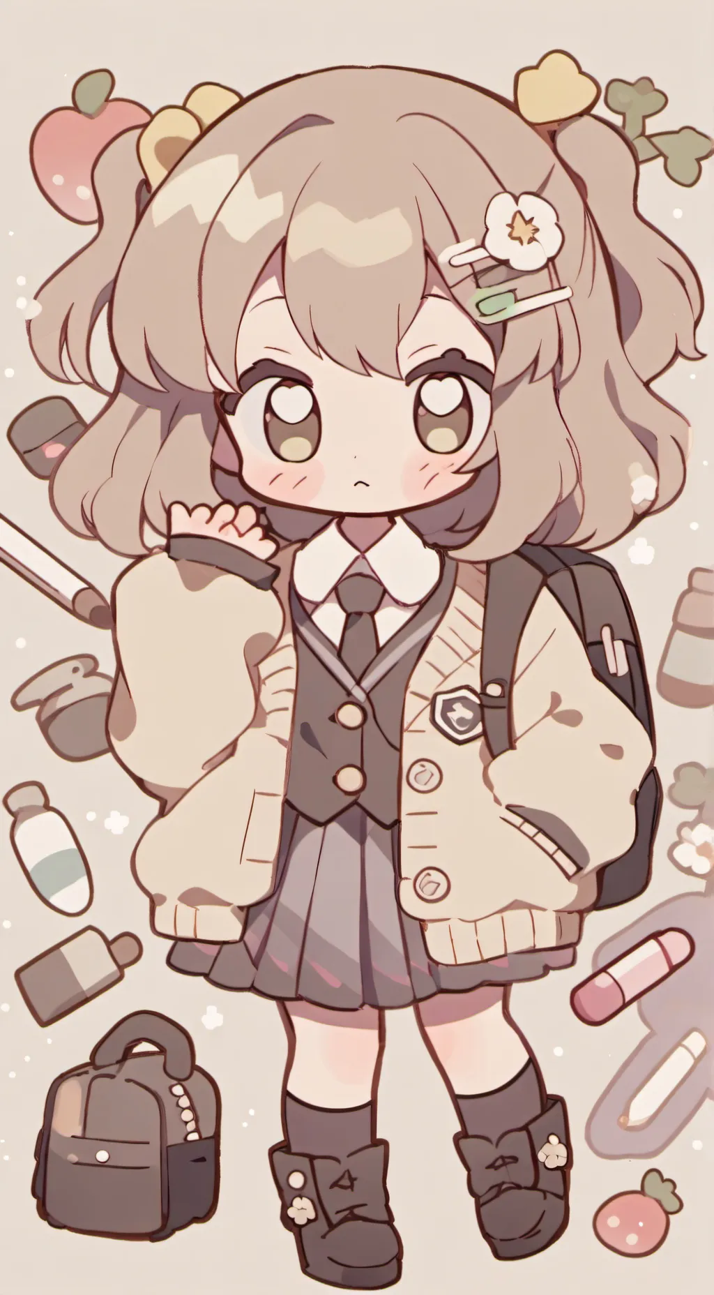 ai character: MHA pick me liar background