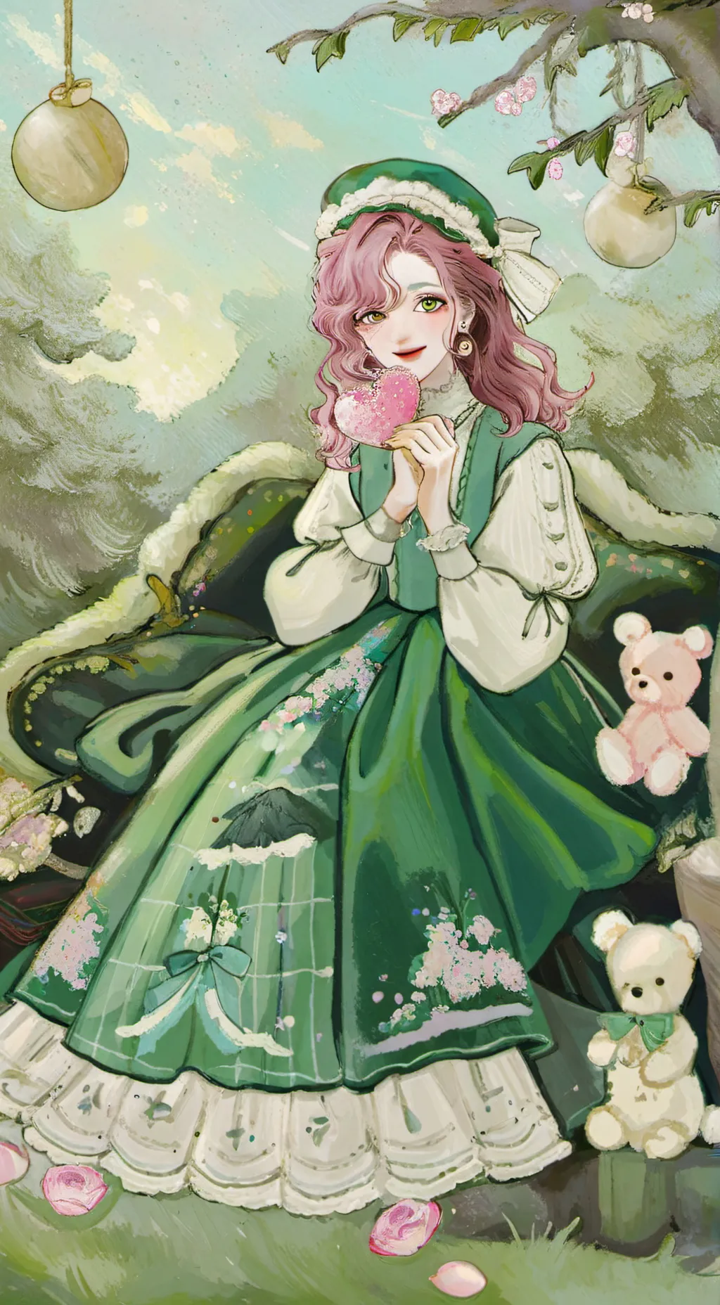 ai character: ~Lily~ background