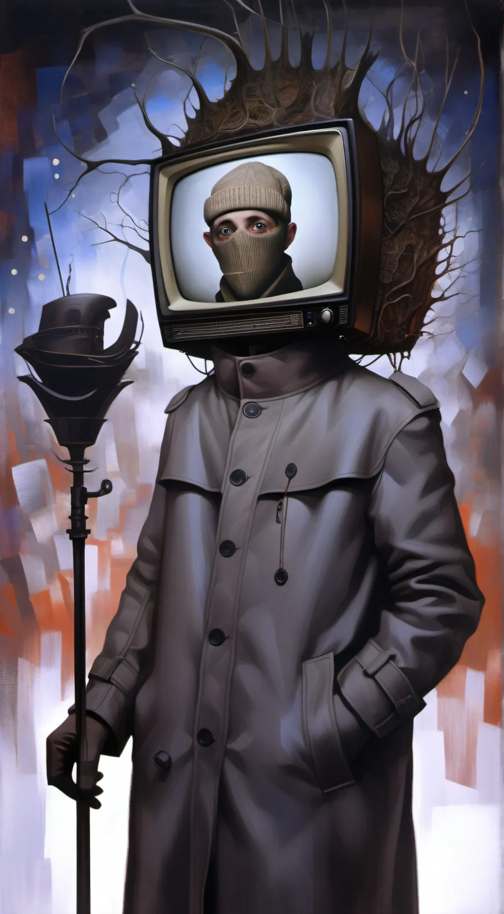 ai character: The Oracle Watcher background