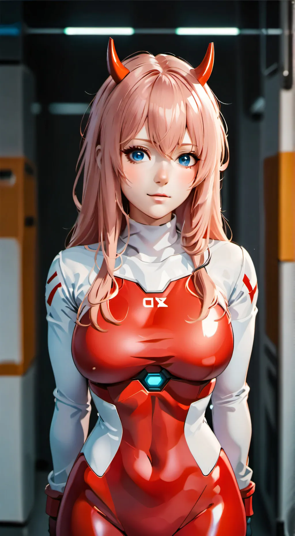 ai character: Zero Two background