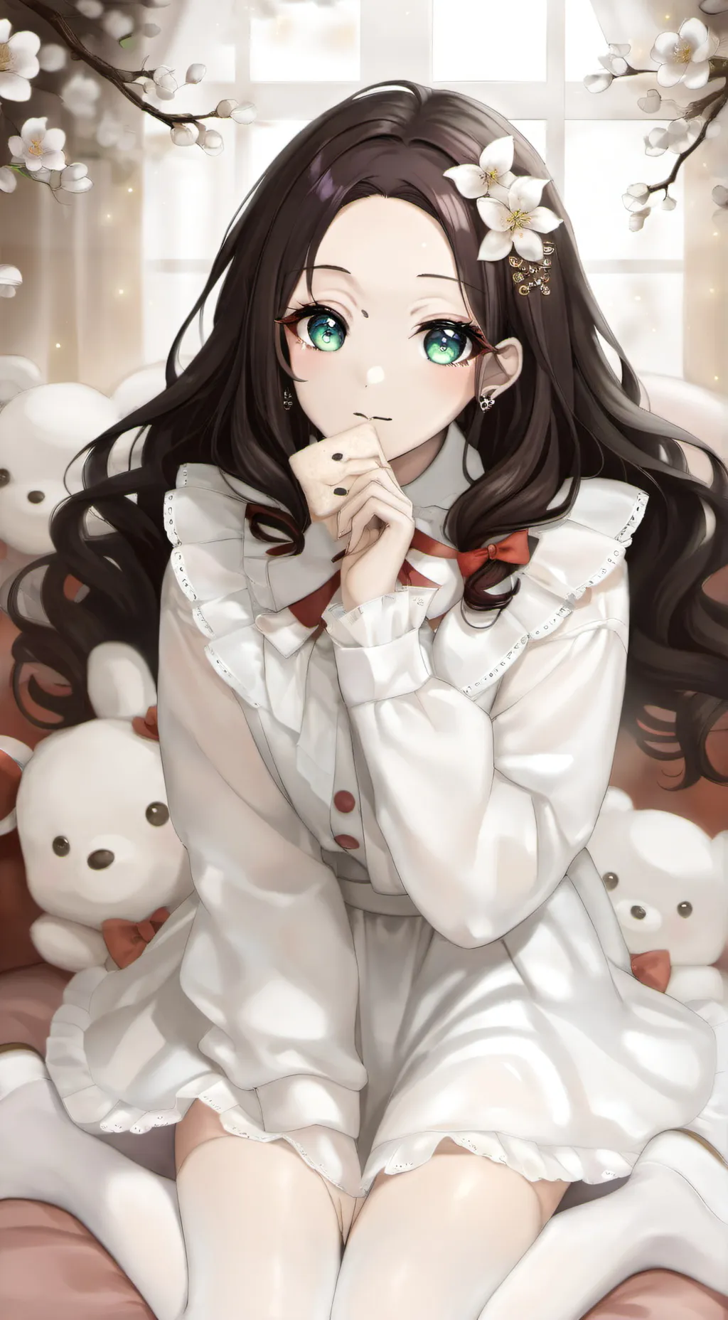 ai character: Nezuko  background