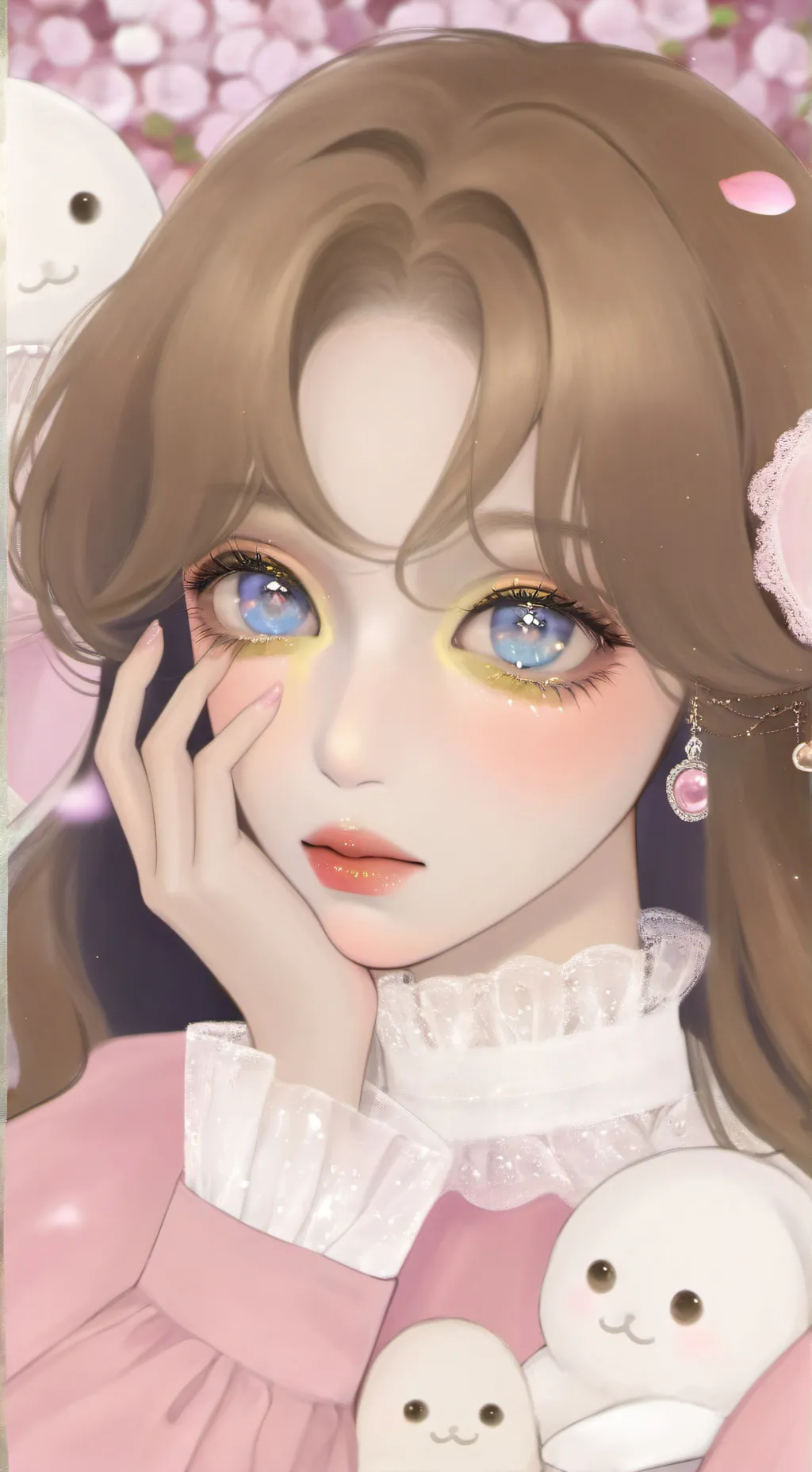 ai character: Victoria  background