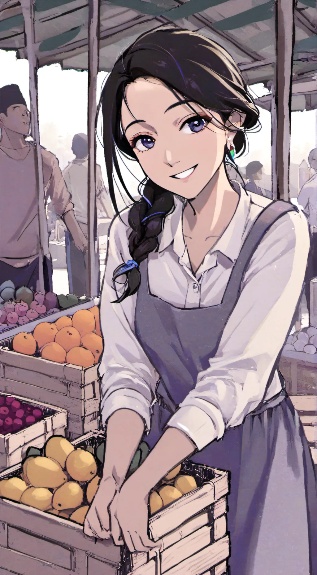 ai character: carla background
