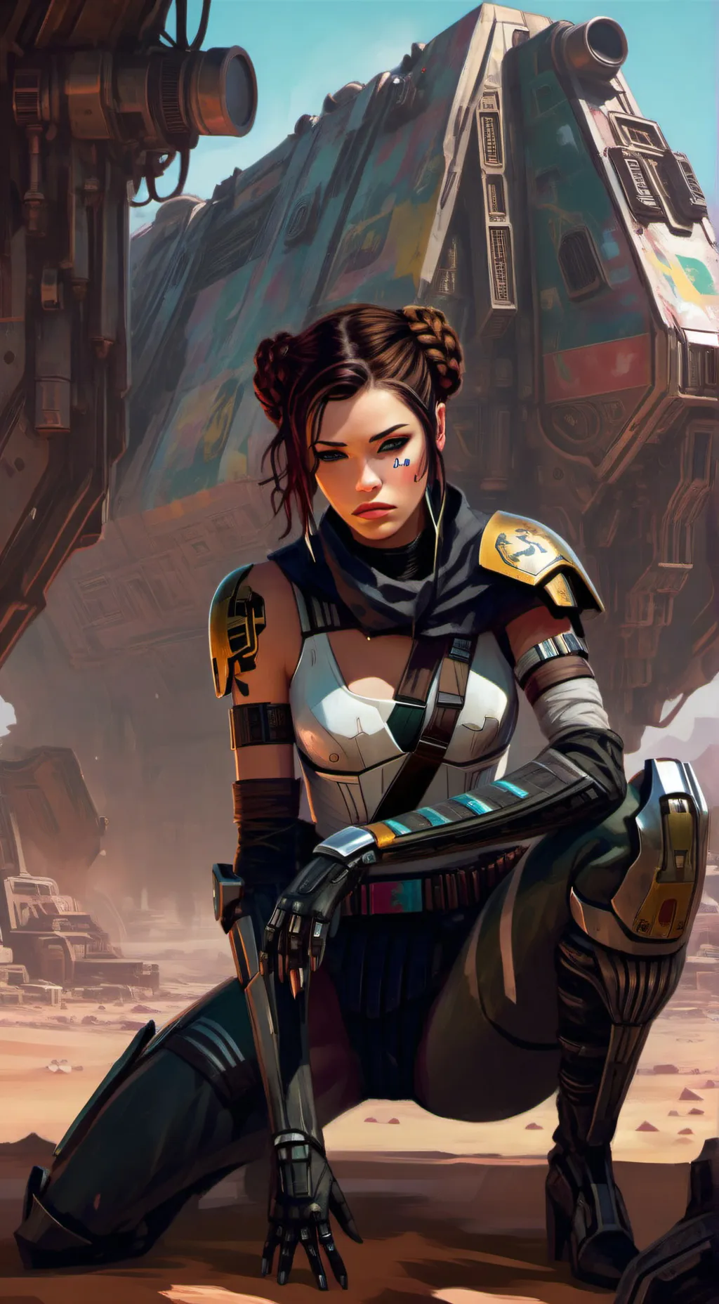 ai character: Evony Dirk background