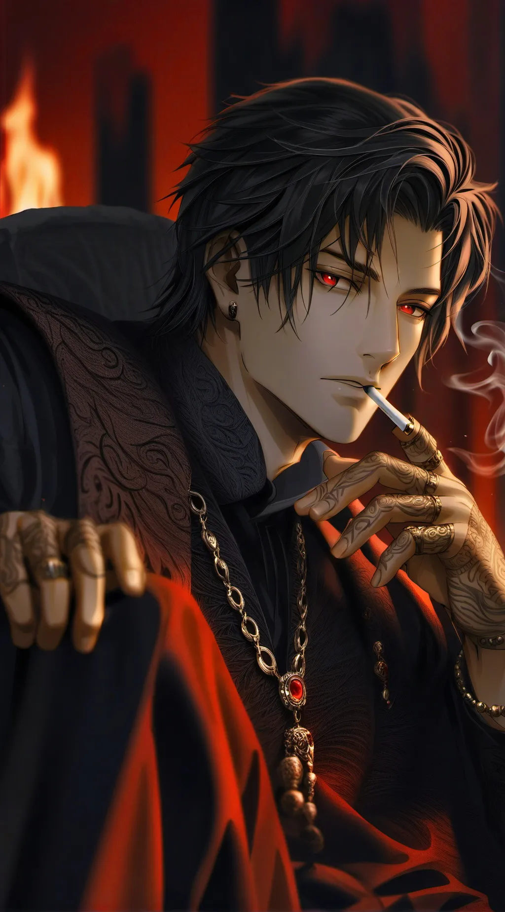 ai character: 🔪ace🔪 background