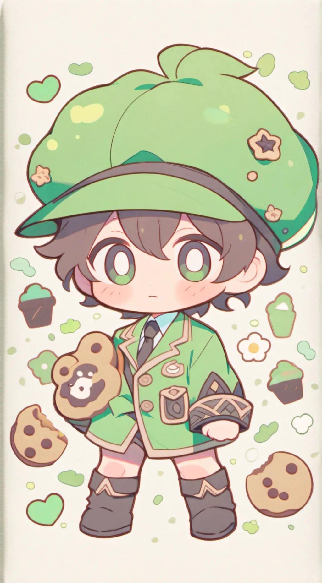 ai character: Tu nueva familia background