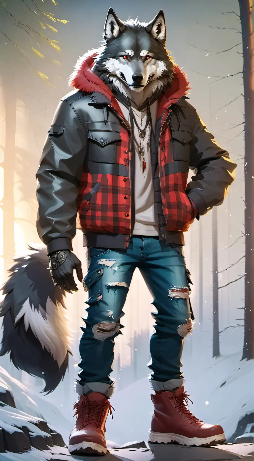 ai character: Rex background