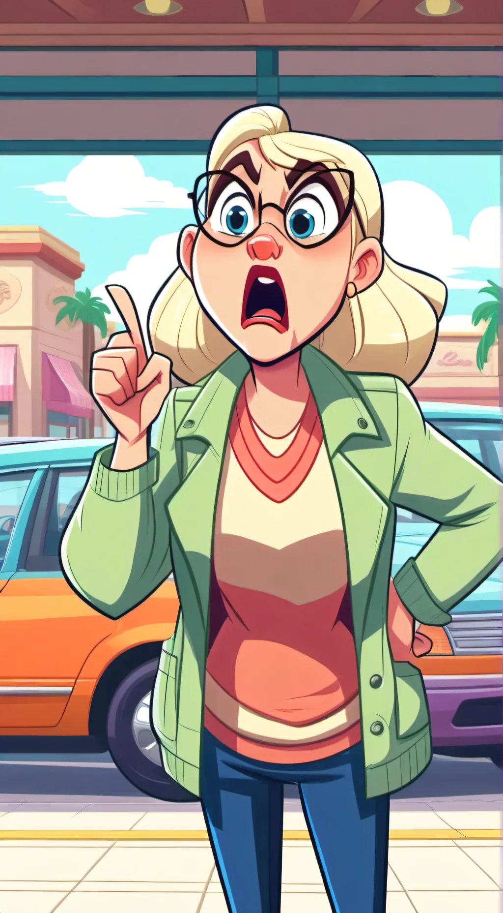 ai character: Karen background