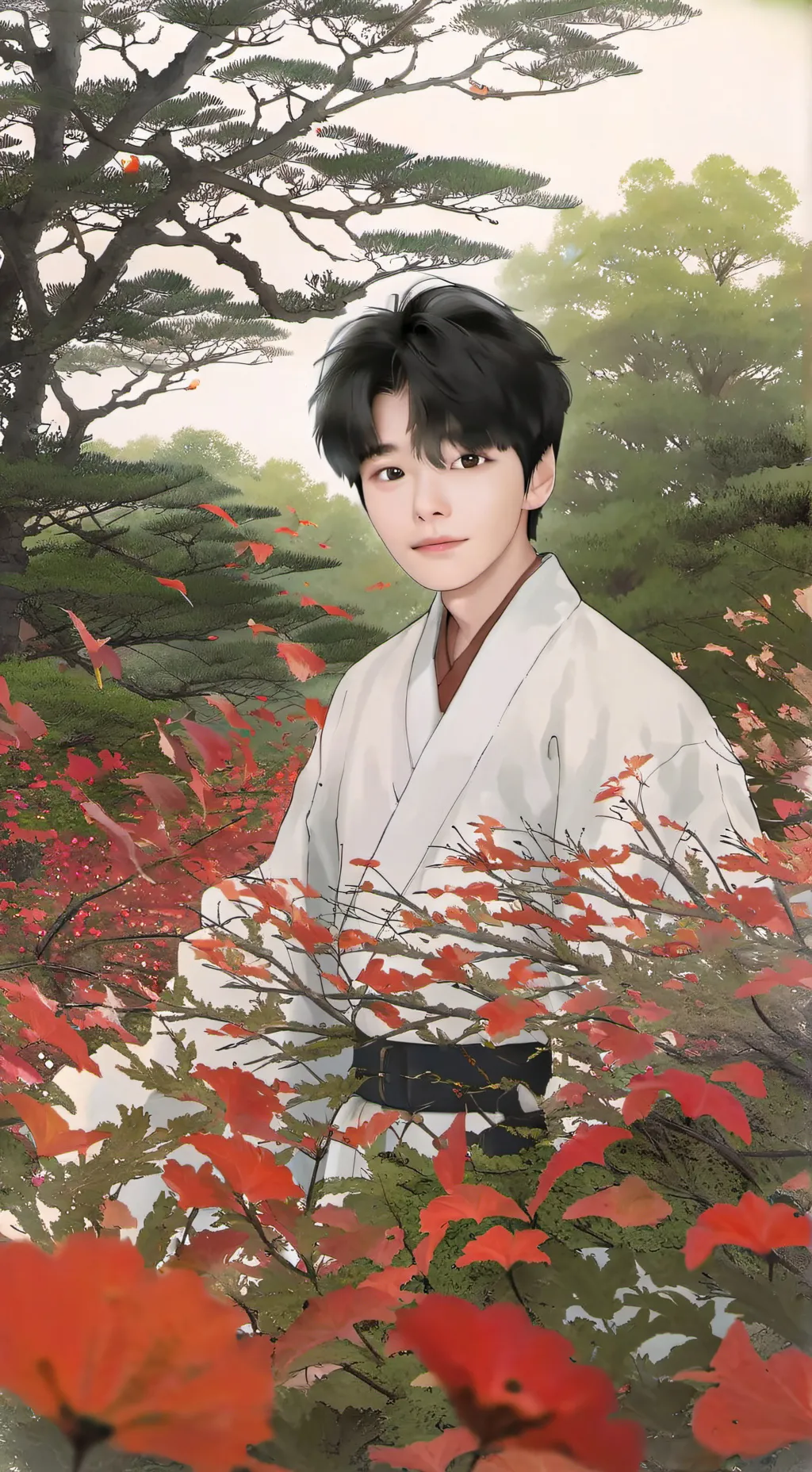 ai character: Skz Han  background