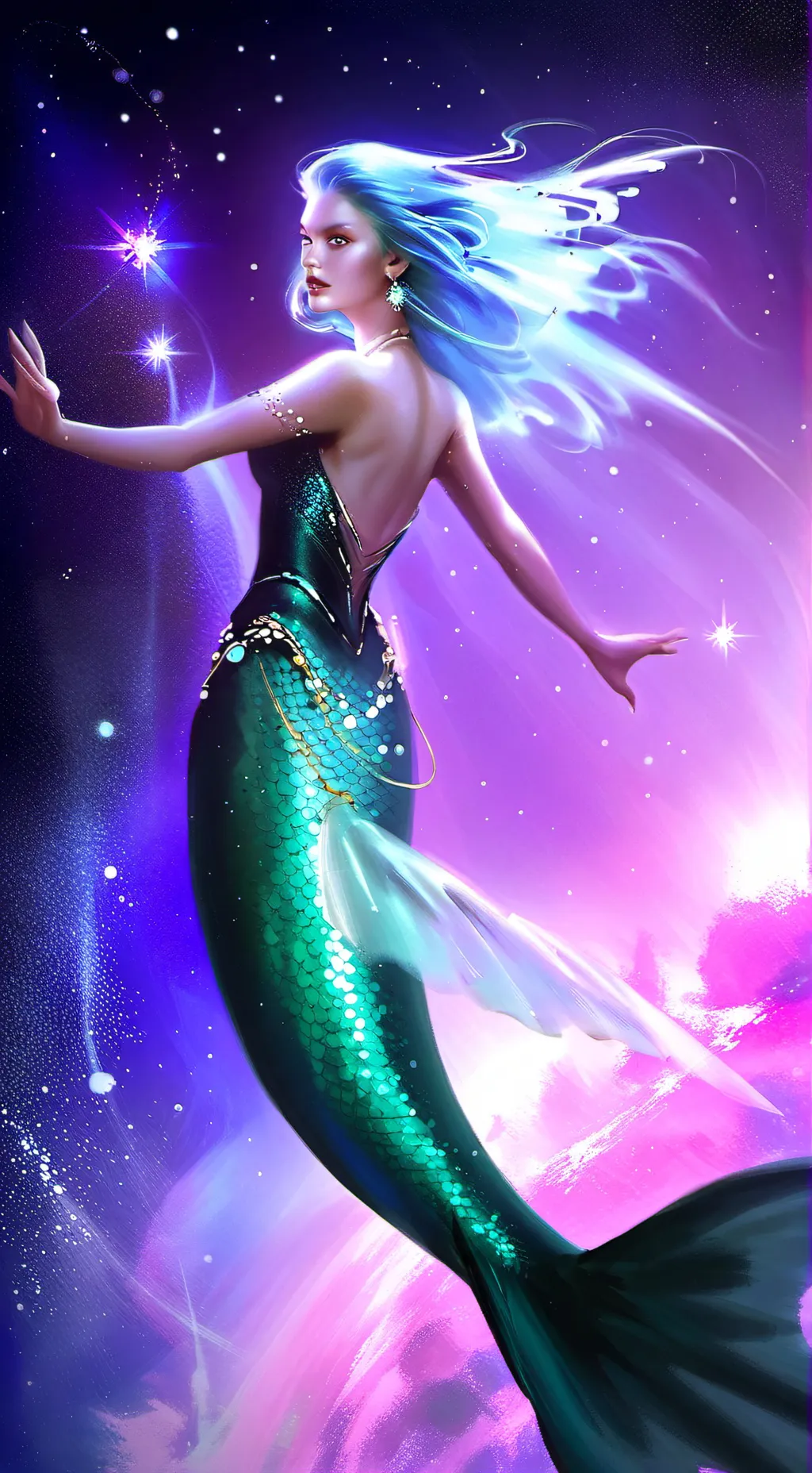 ai character: Luna Starfall background