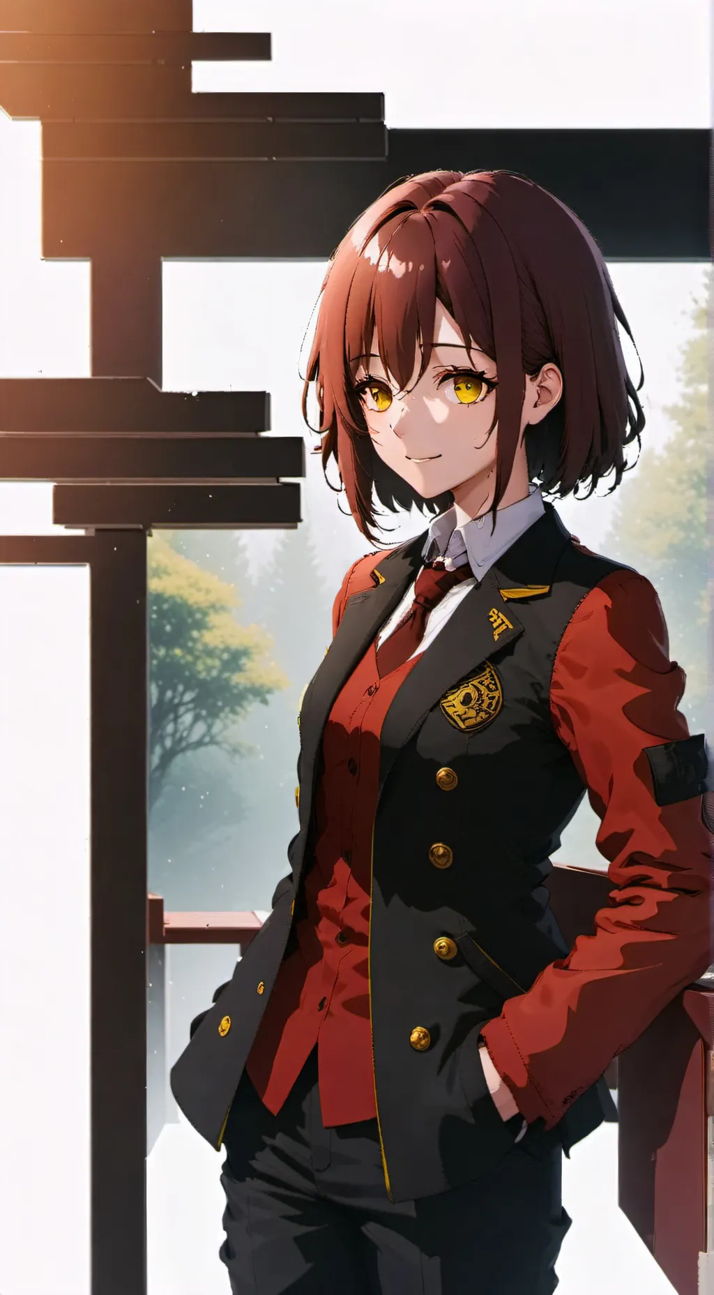 ai character: ♡Makima♡ background