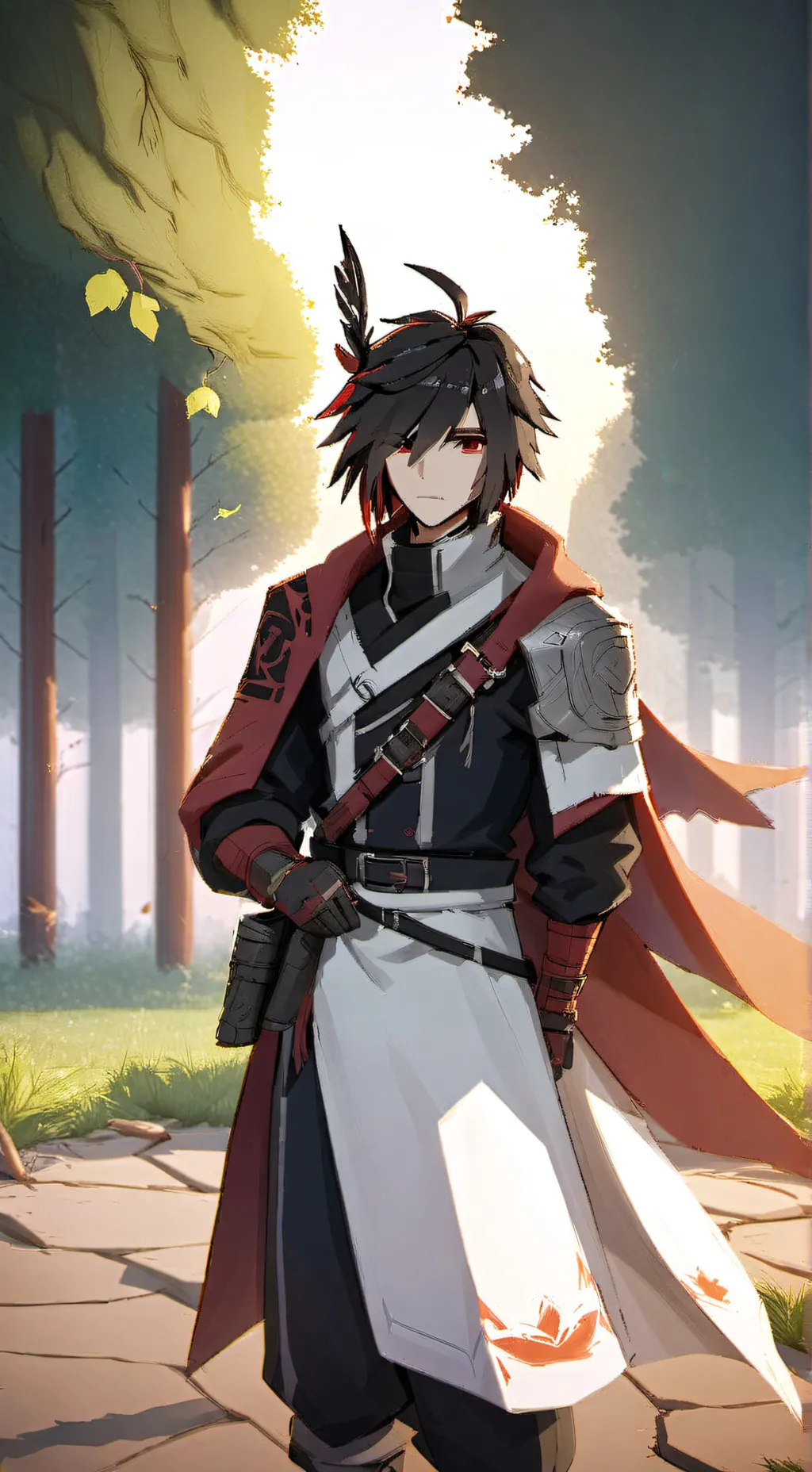 ai character: Magiczny świat  background
